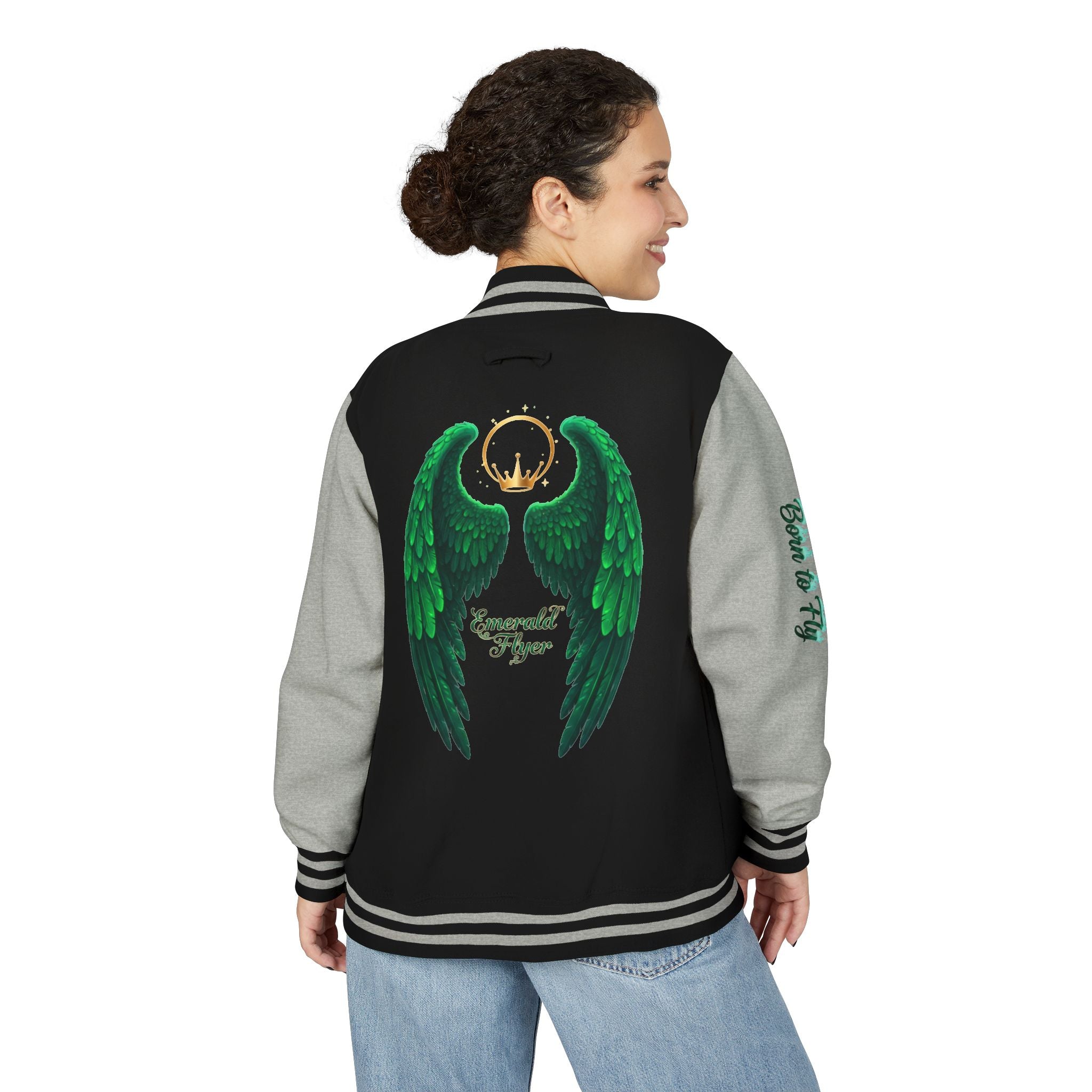 Emerald Flyer Varsity Jacket