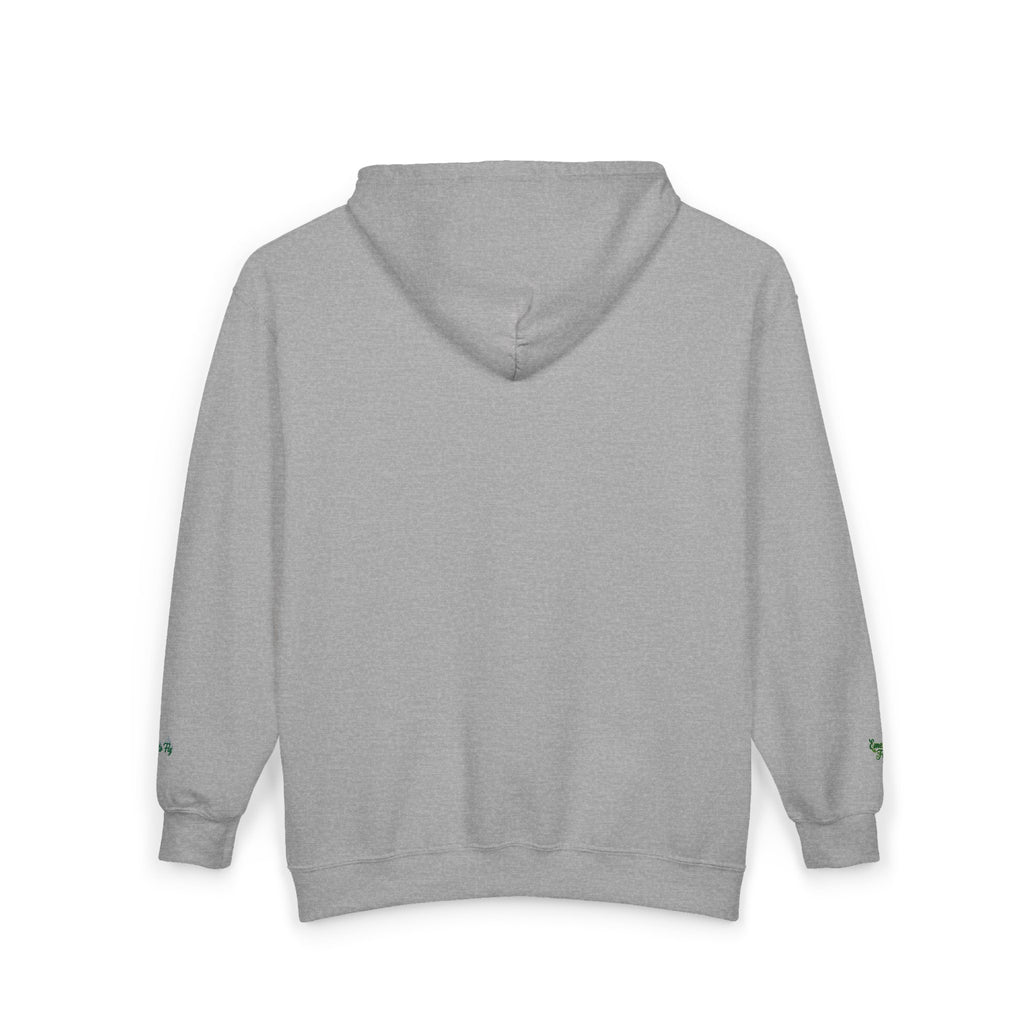 Emerald Flyer Zip Lux Cuff Emblem Sweatshirt