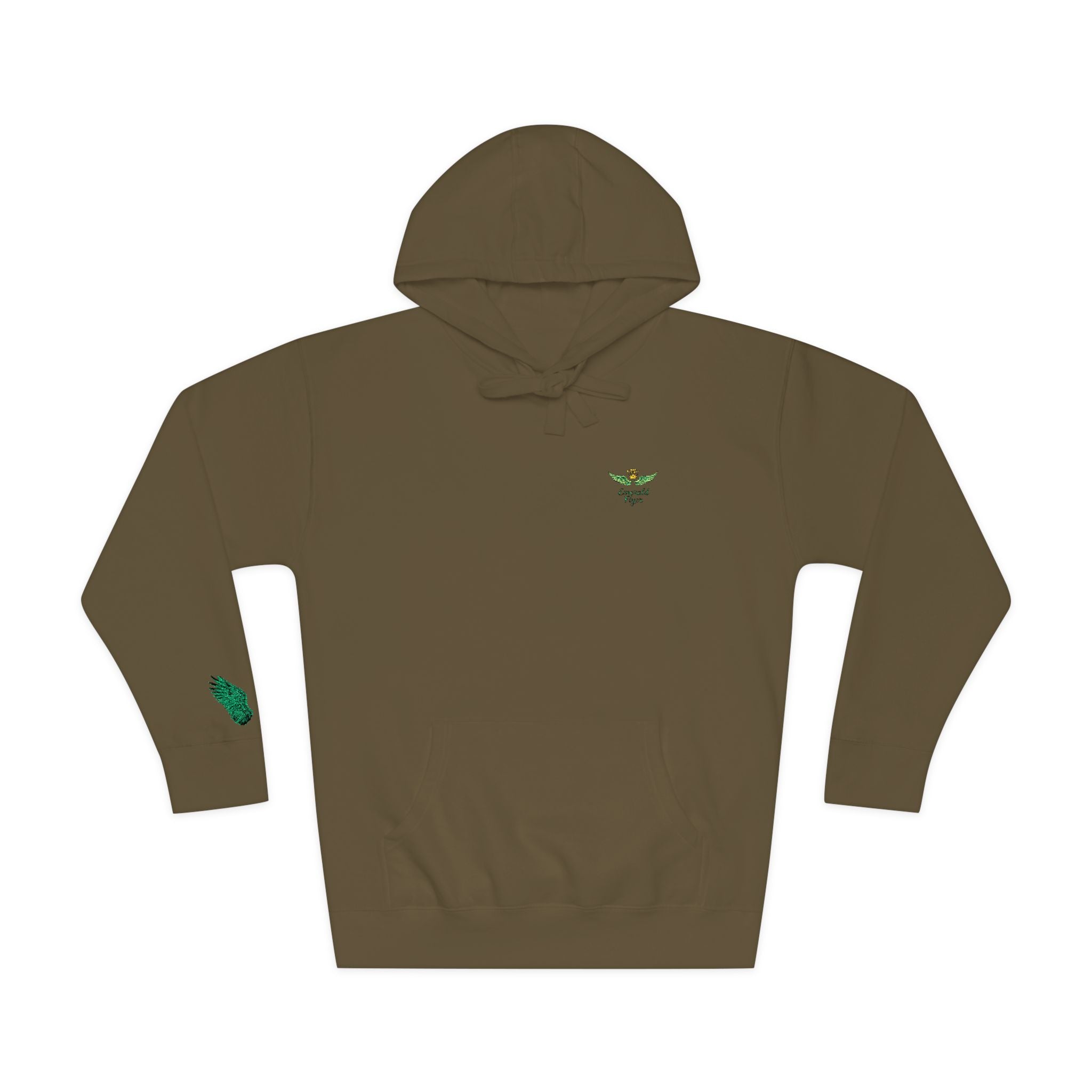 Emerald Flyer Sleeve Hoodie