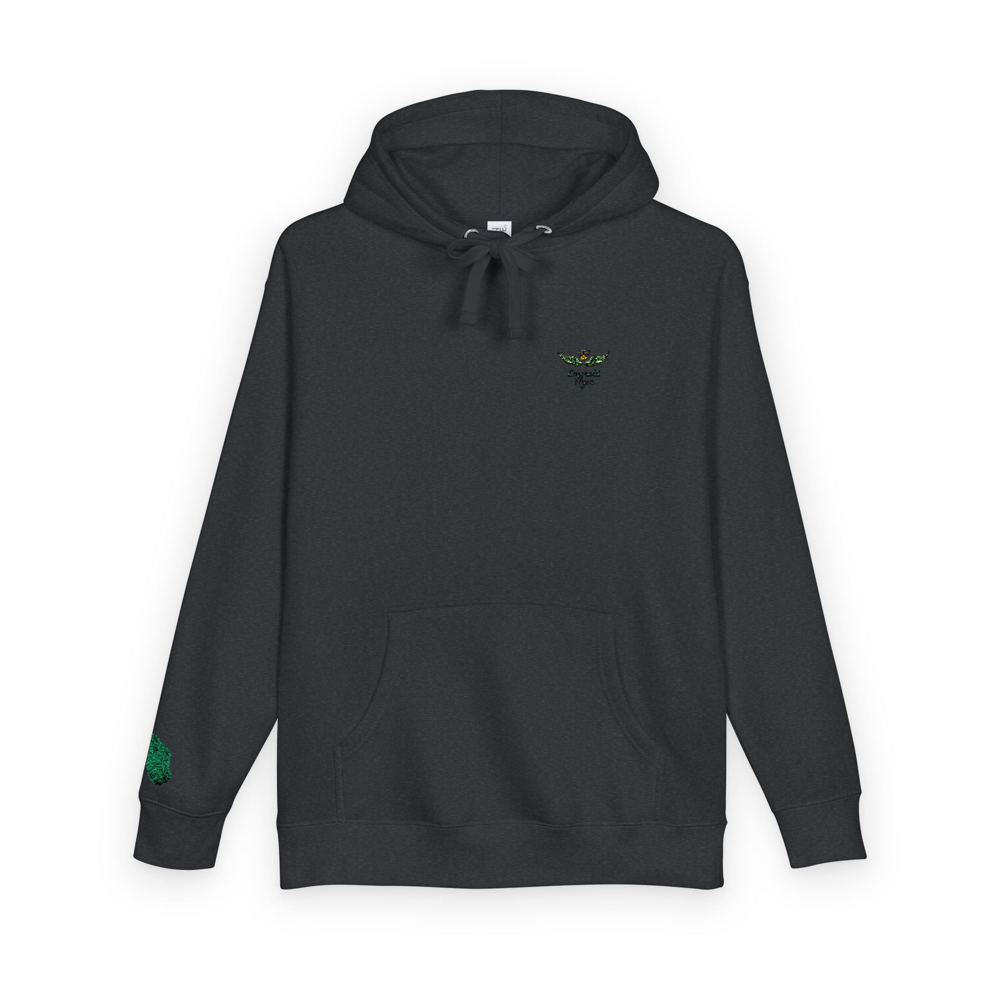 Emerald Flyer Sleeve Hoodie