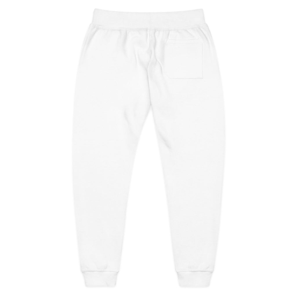 Embroidered Rose Pink Sweatpants | Cozy Fleece Joggers