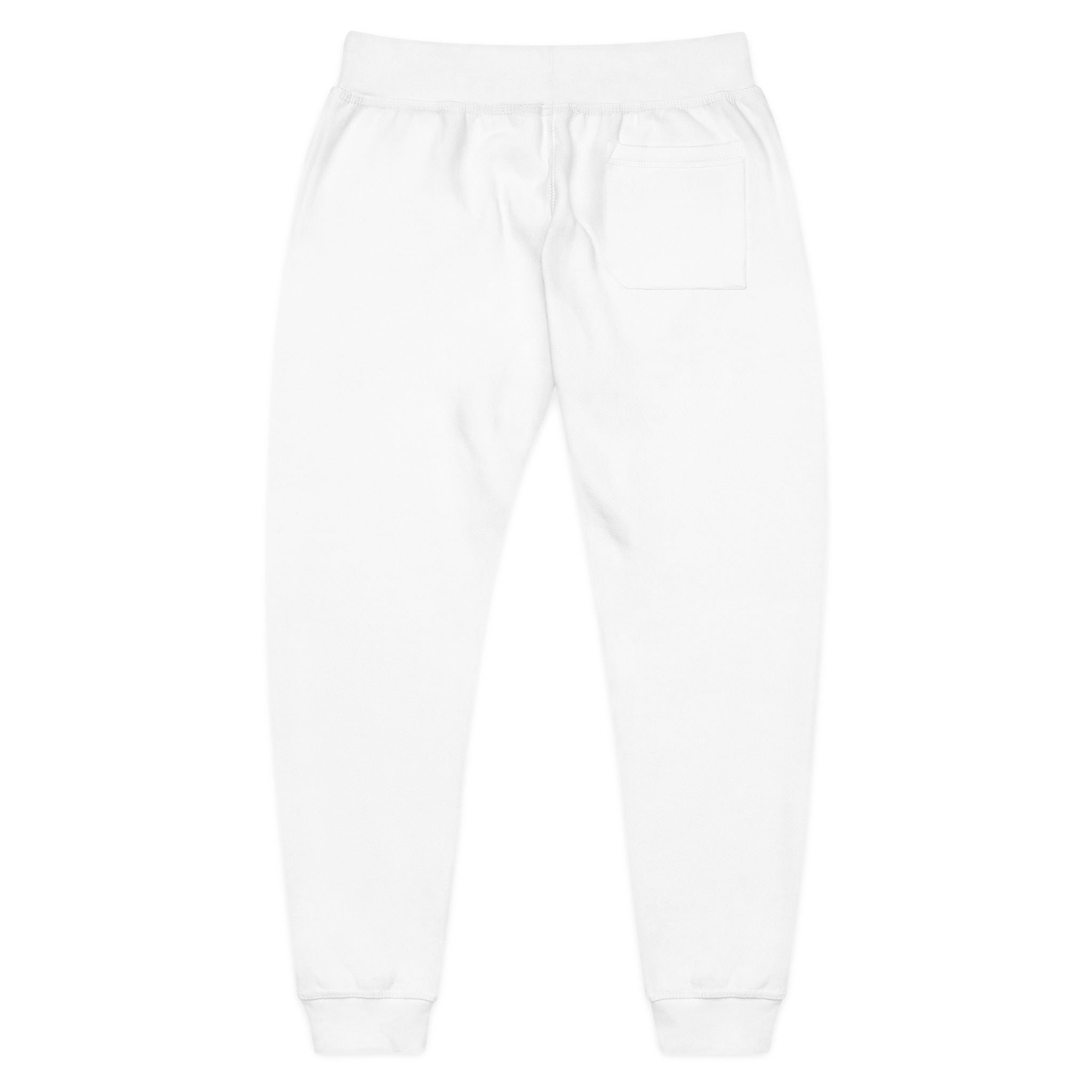 Embroidered Rose Pink Sweatpants | Cozy Fleece Joggers