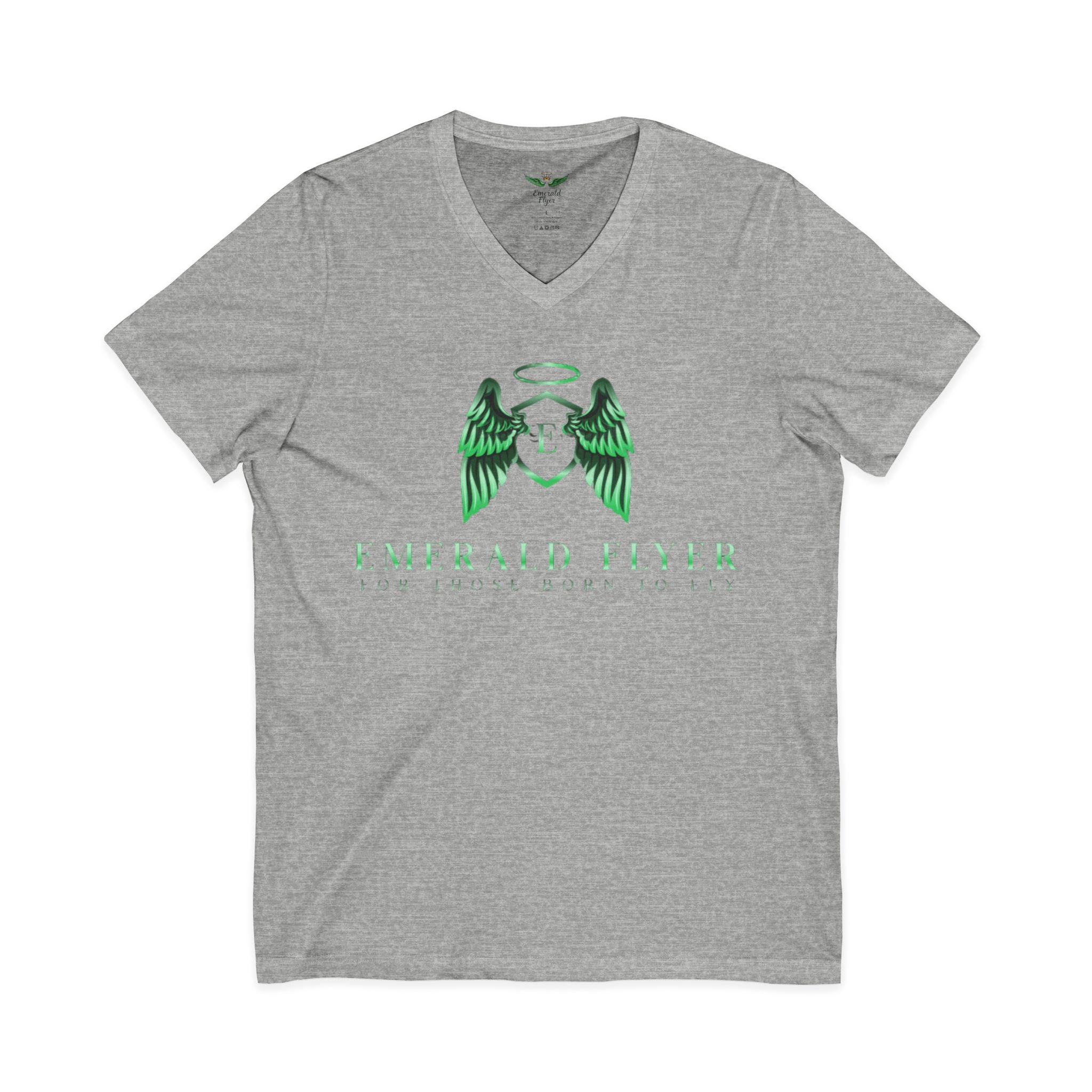 Emerald Flyer V‑Neck Wings