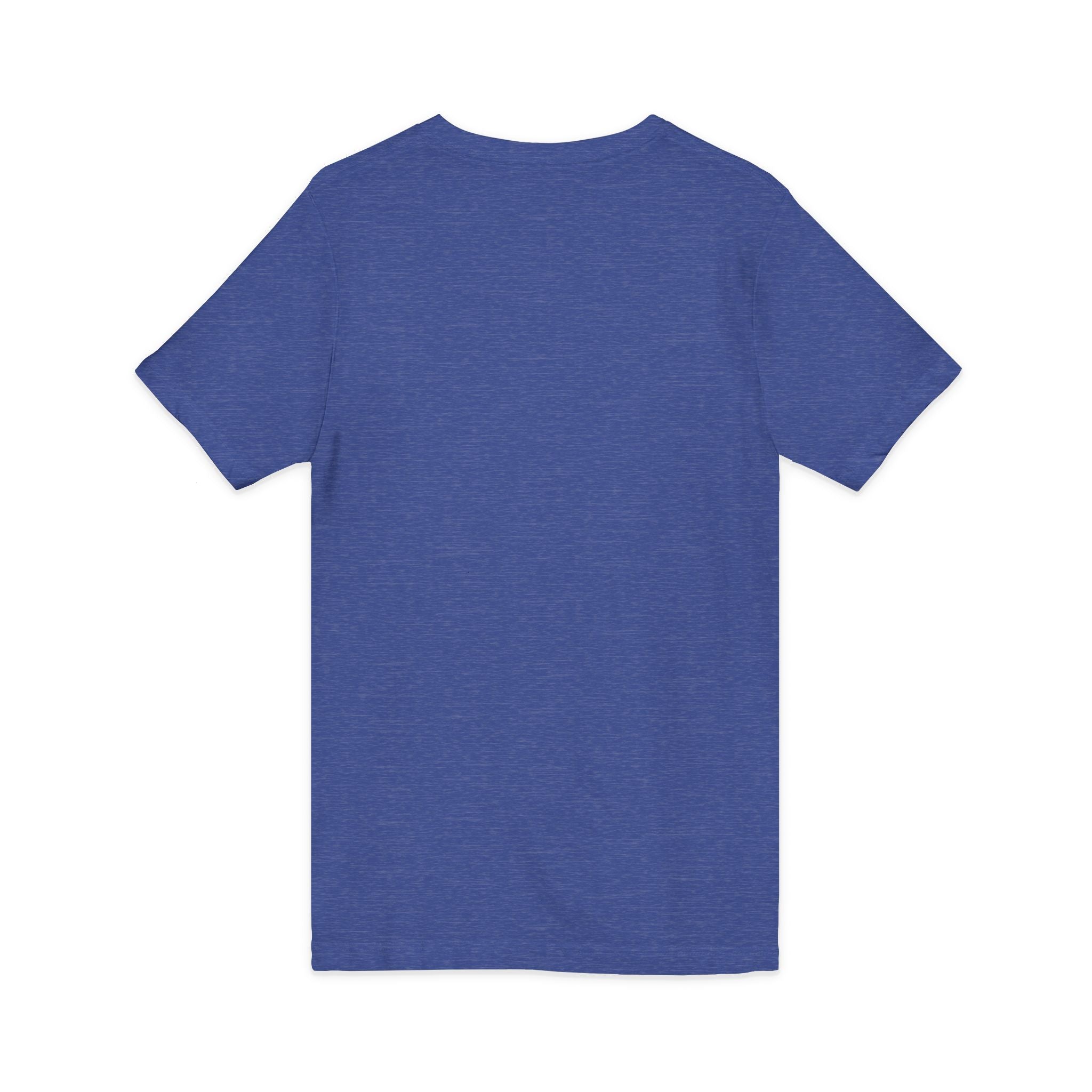 Minimal 'Grow Wild' V-Neck Tee — Small Leaf Chest Graphic, Eco Casual Shirt