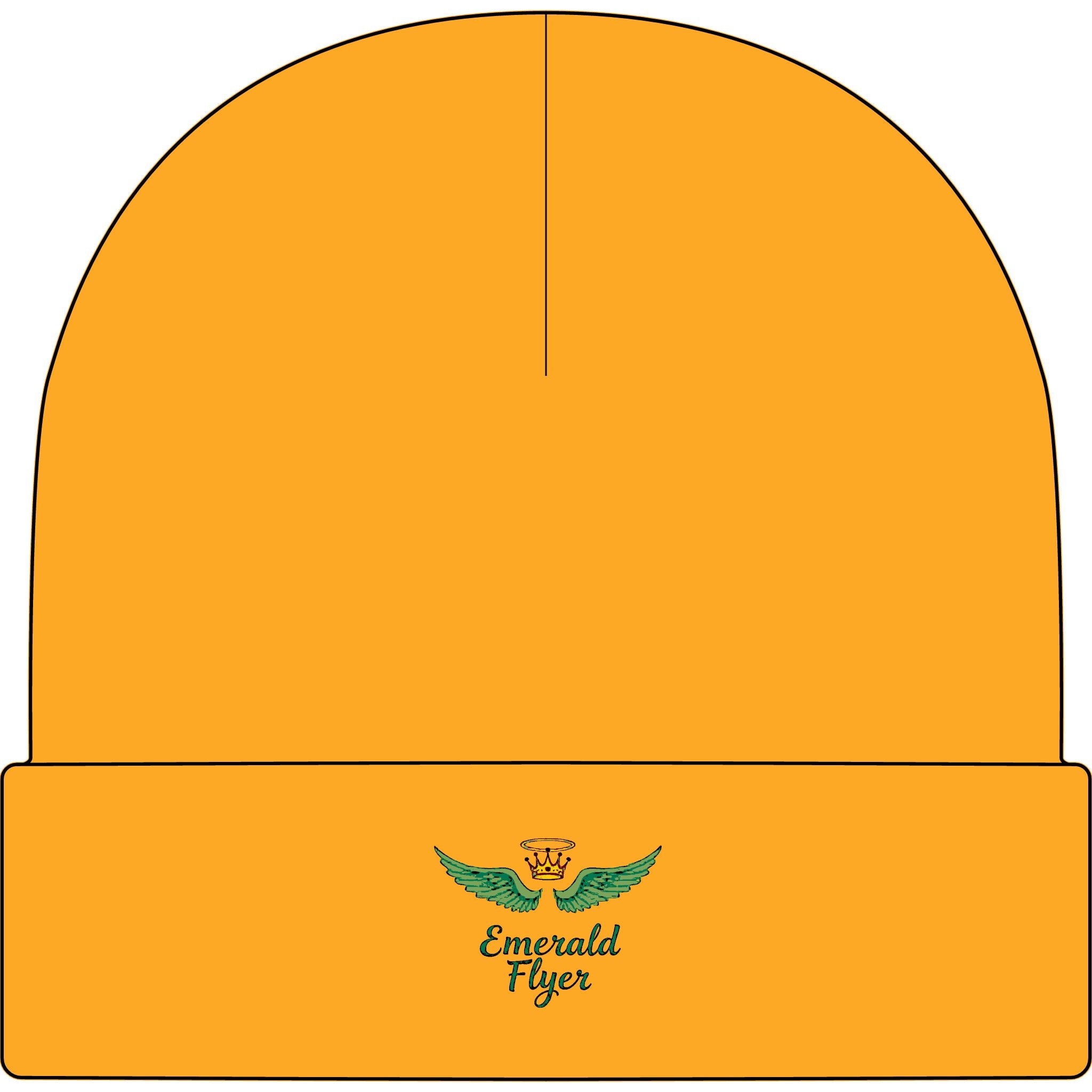Emerald Flyer Cuff Beanie