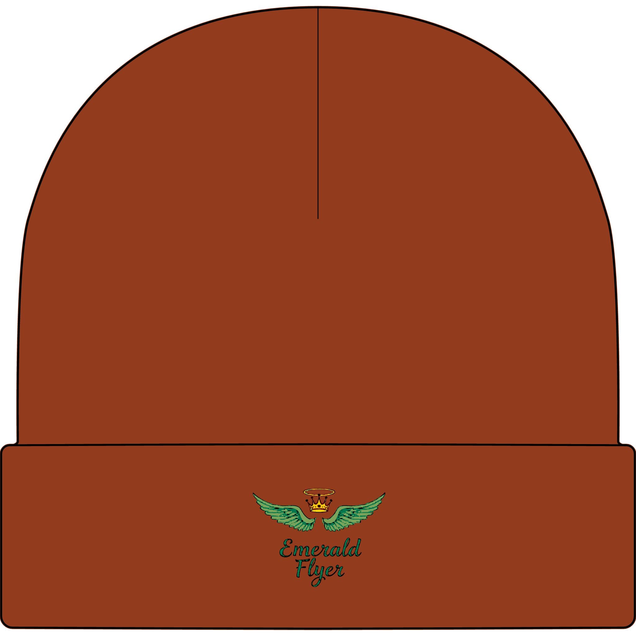Emerald Flyer Cuff Beanie