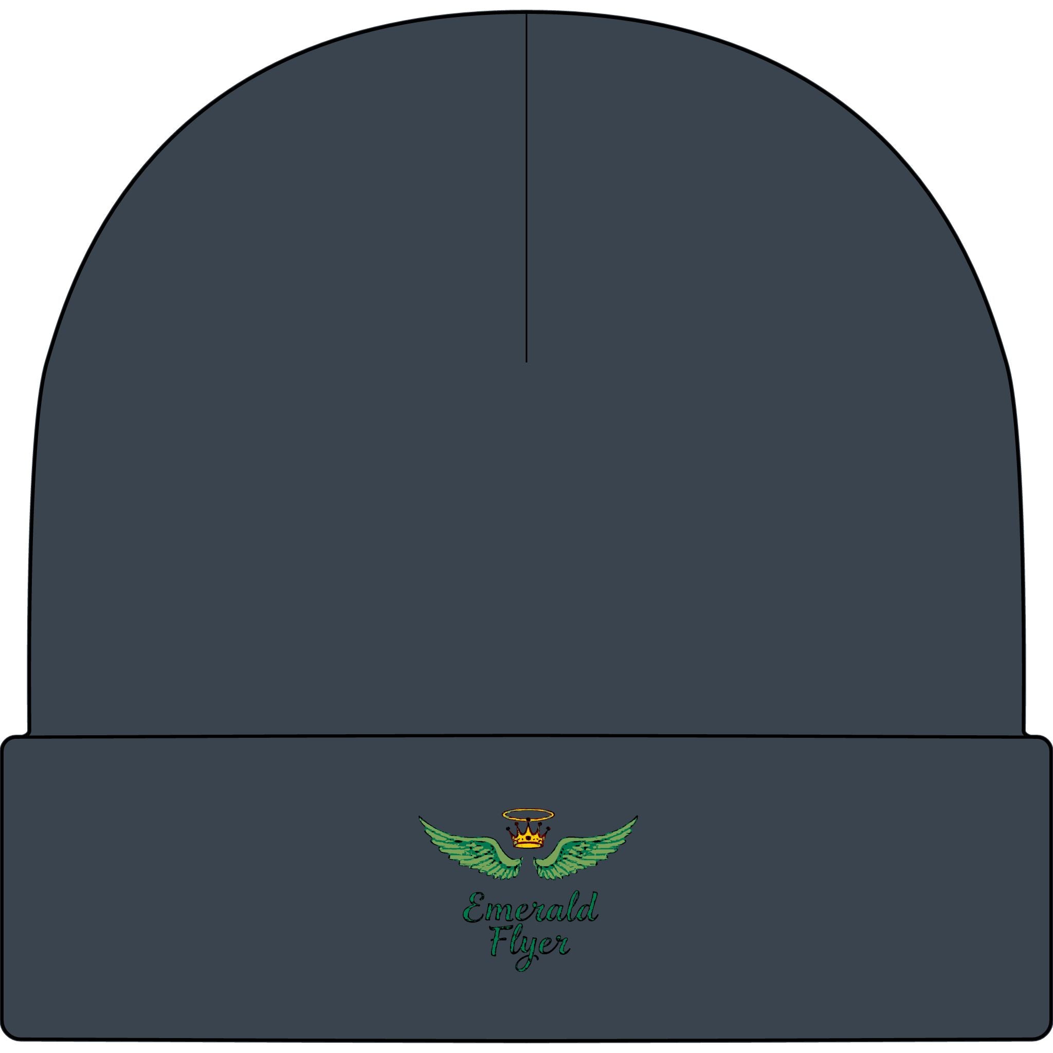 Emerald Flyer Cuff Beanie