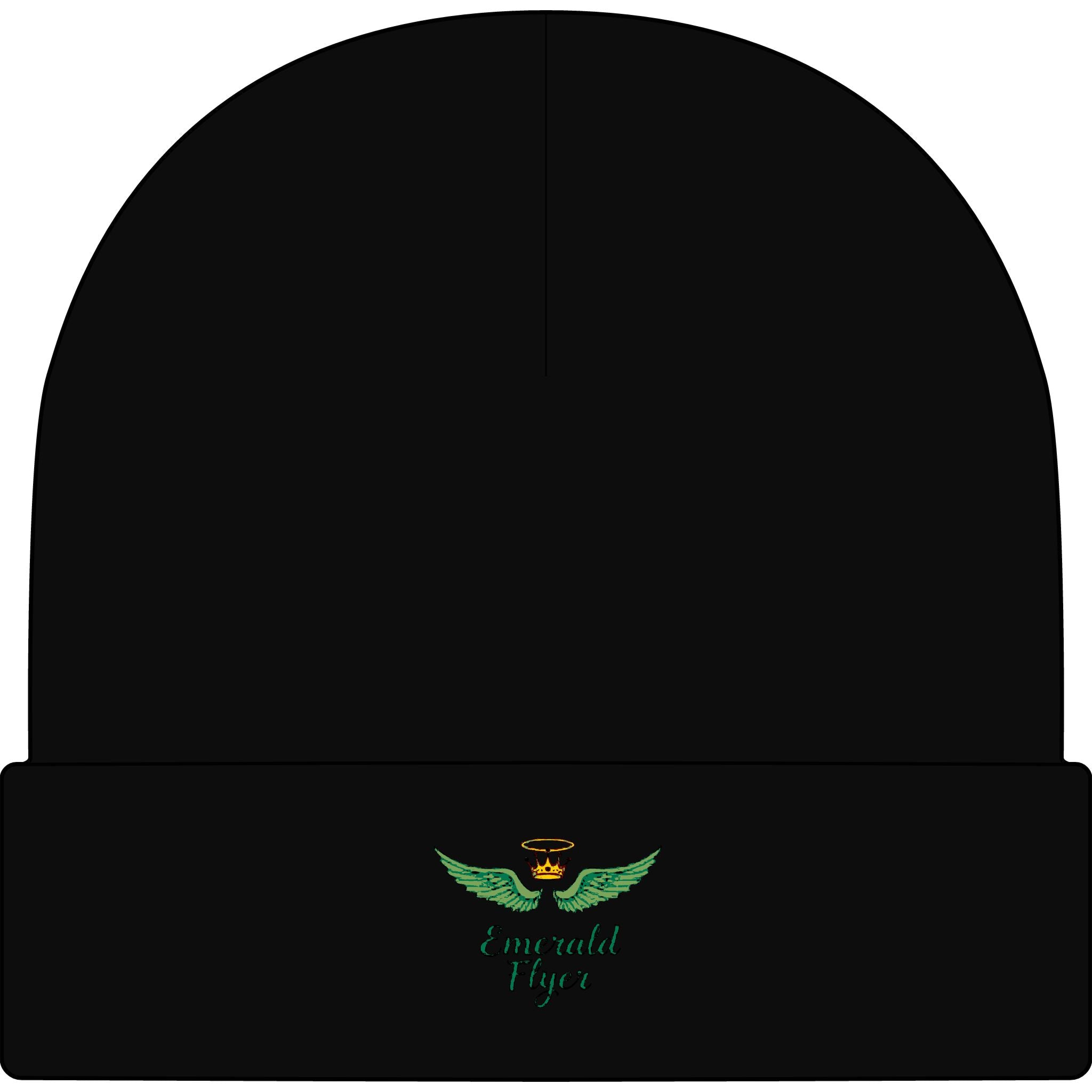 Emerald Flyer Cuff Beanie