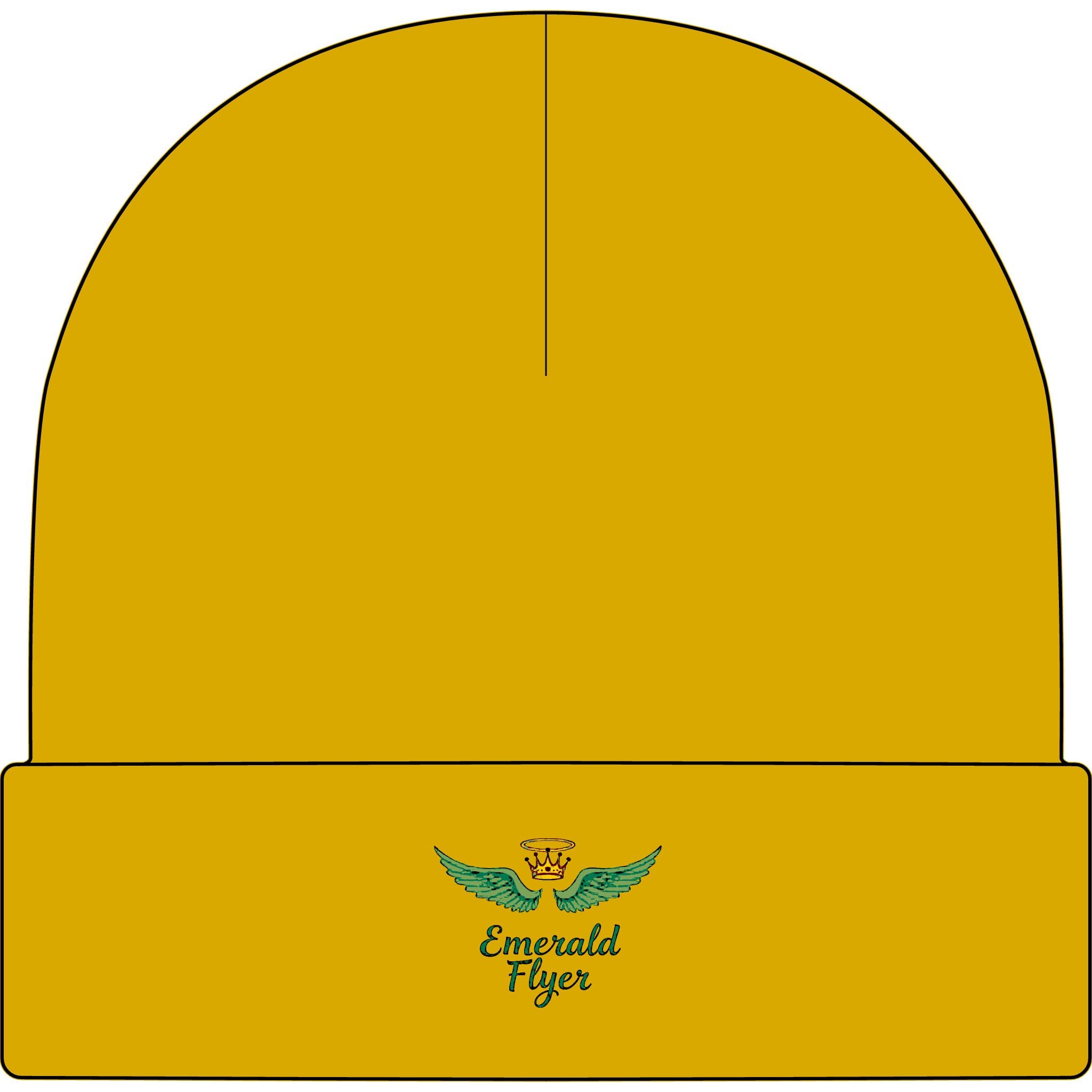 Emerald Flyer Cuff Beanie