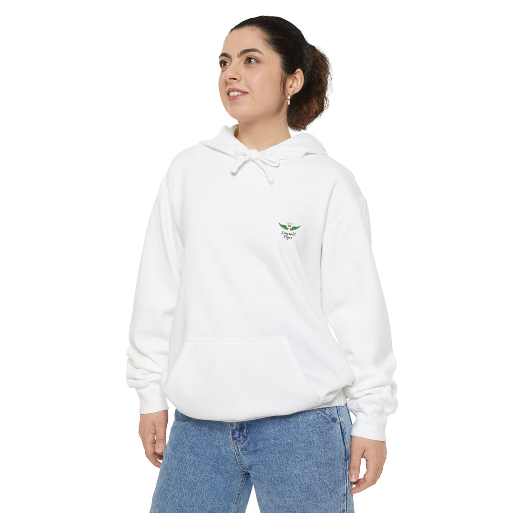 Emerald Flyer Hoodie big embroidered unisex