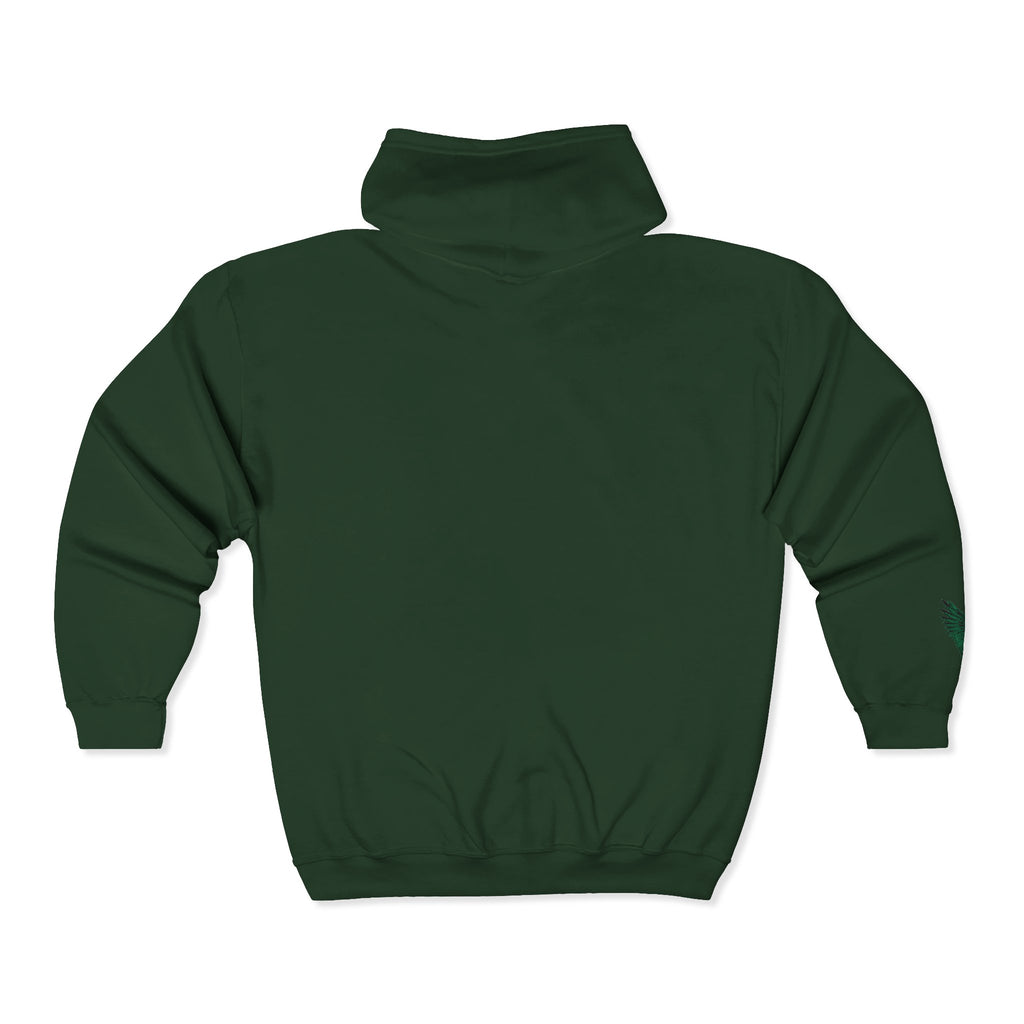 Emerald Flyer Zip Hoodies