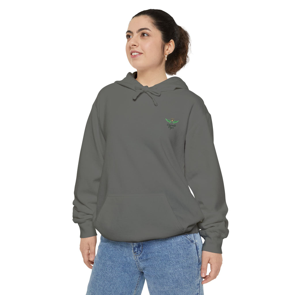 Emerald Flyer Hoodie Big Back Embroidered