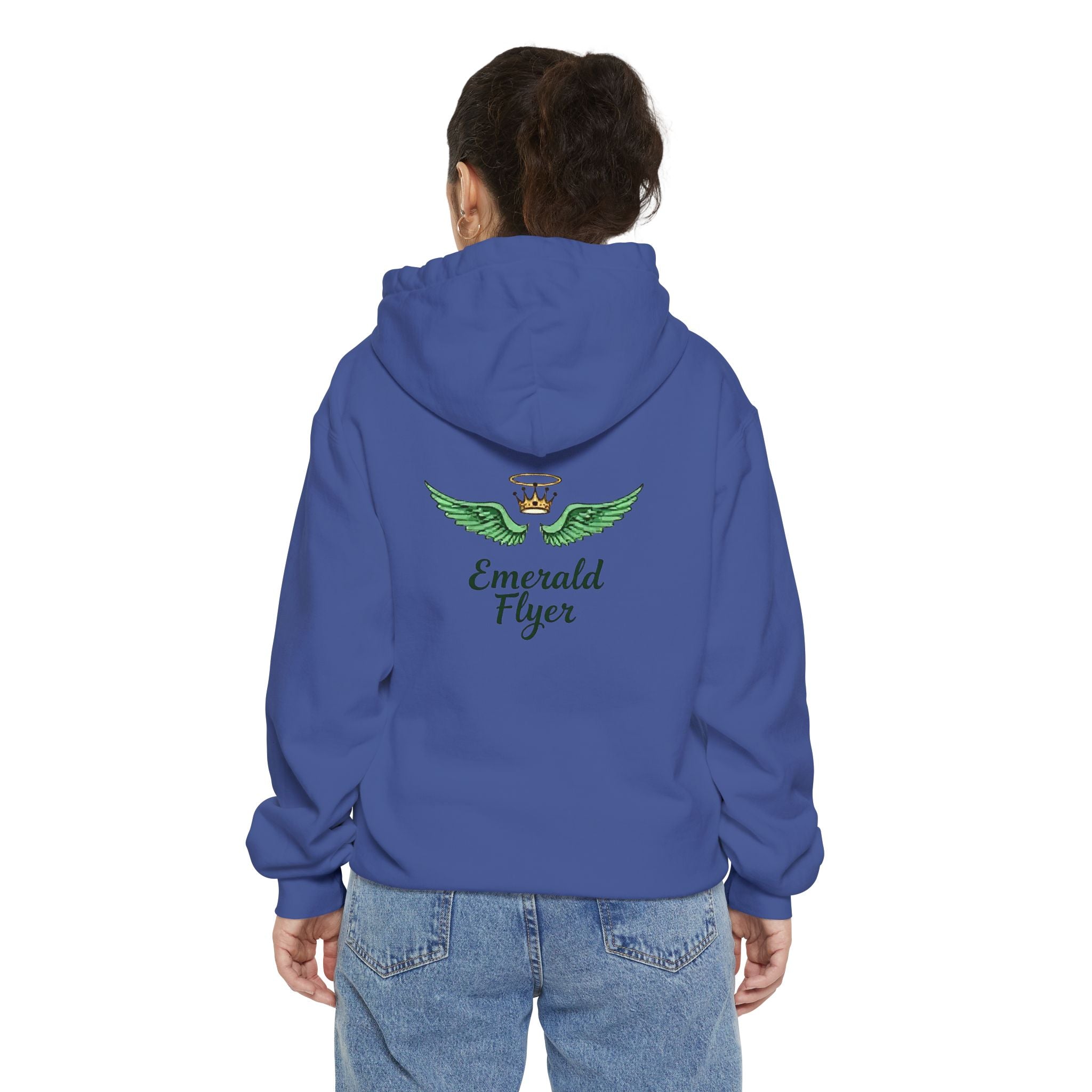 Emerald Flyer Hoodie Big Back Embroidered