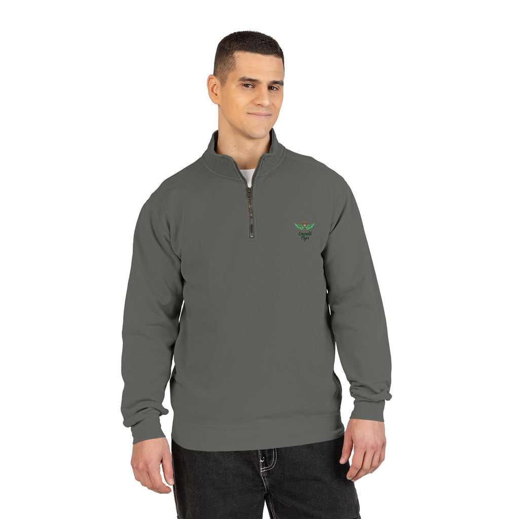 Emerald Flyer Quarter-Zip Wings