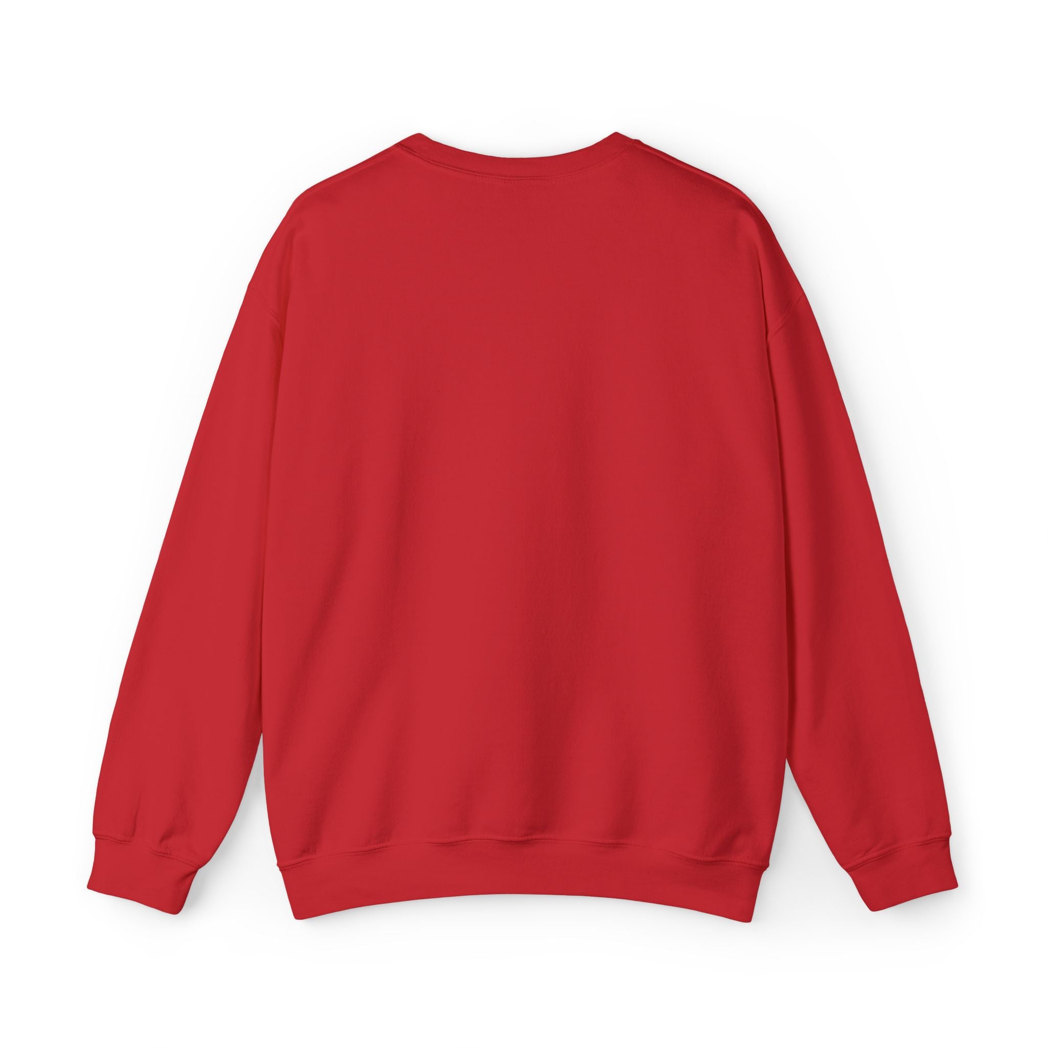 White Crewneck Sweatshirt with Tiny Green Plant Embroidery – “Plant Babe” Minimal Floral Design