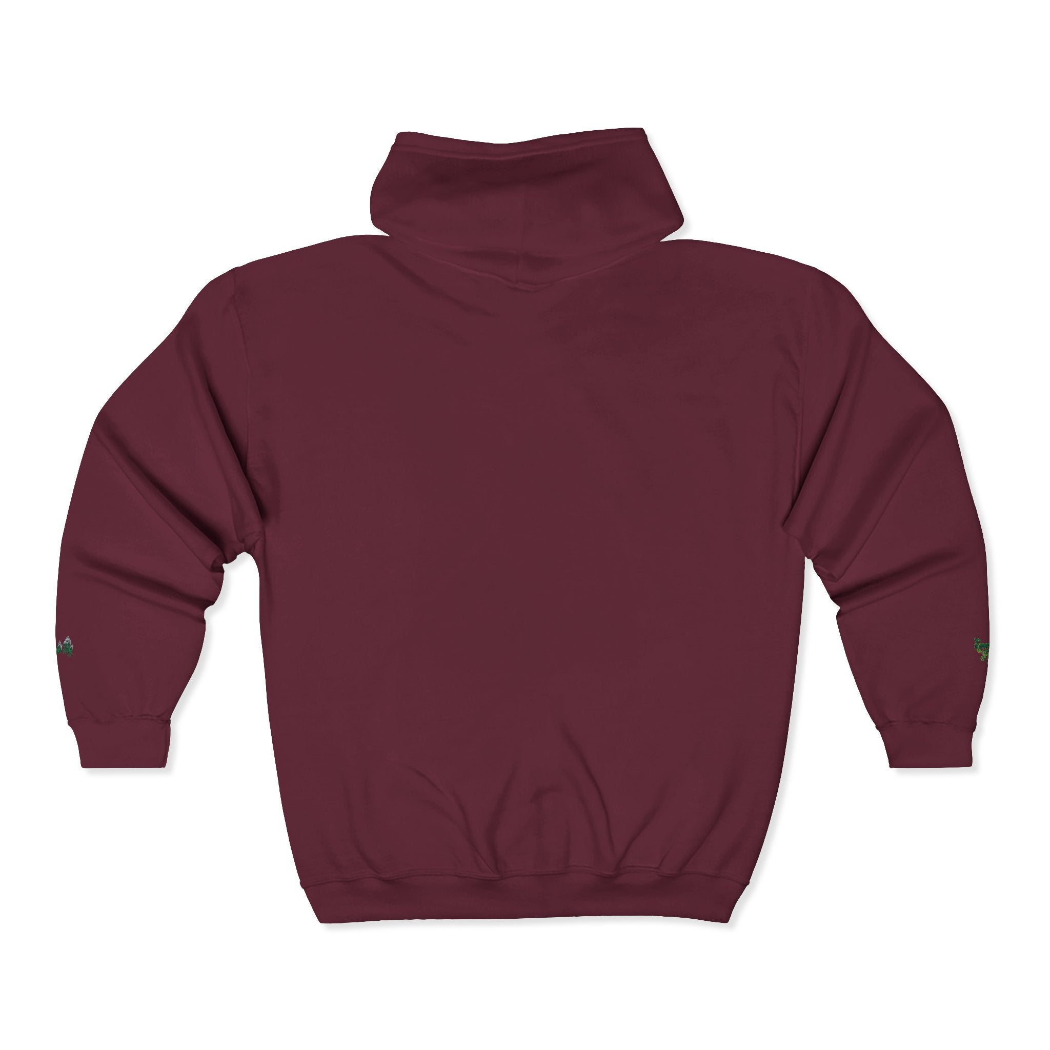 Emerald Flyer Zip Lux Cuff Emblem Sweatshirt