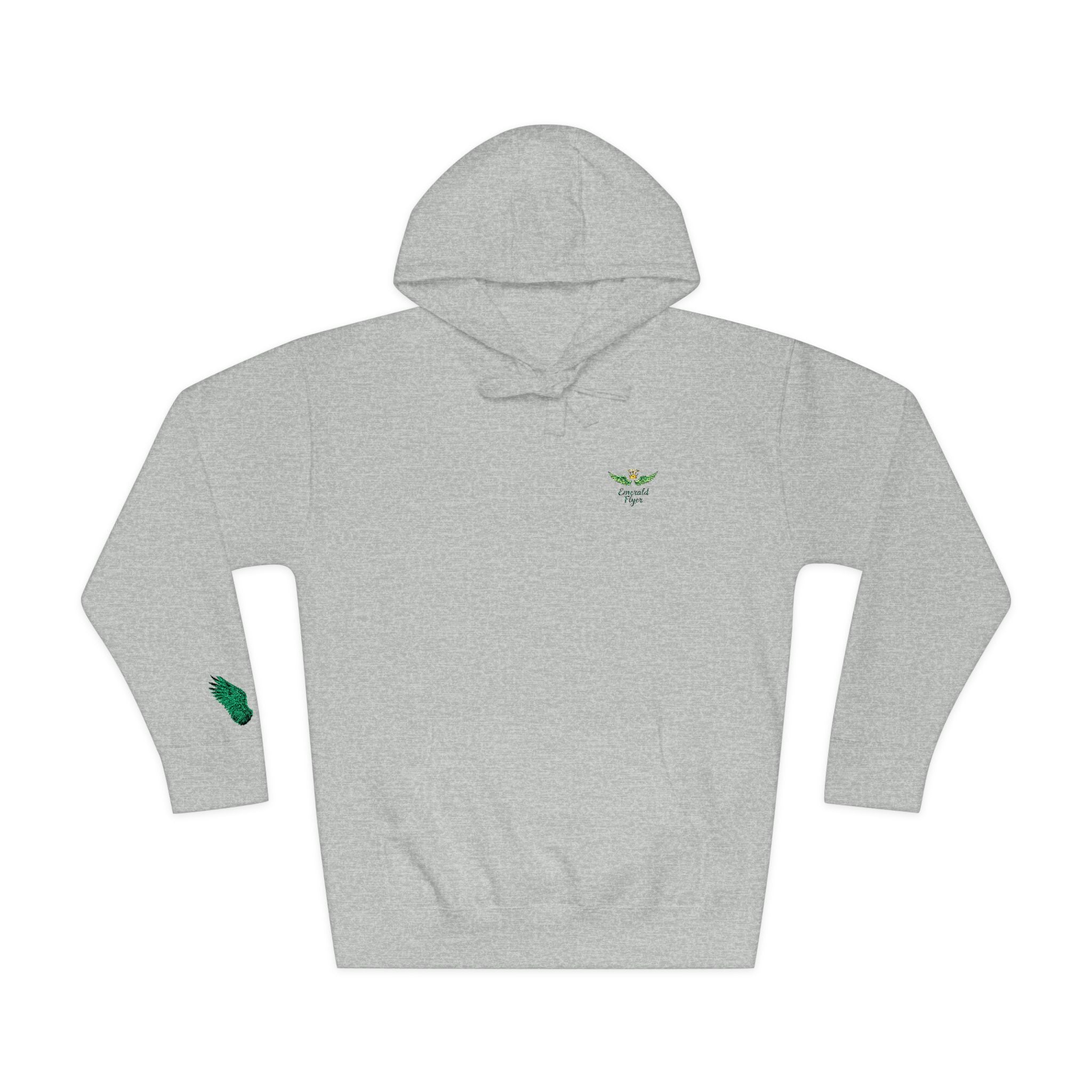 Emerald Flyer Sleeve Hoodie