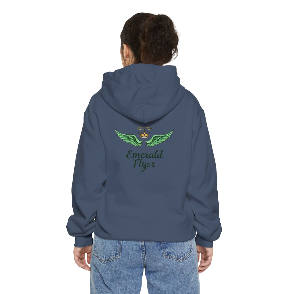 Emerald Flyer Hoodie big embroidered unisex