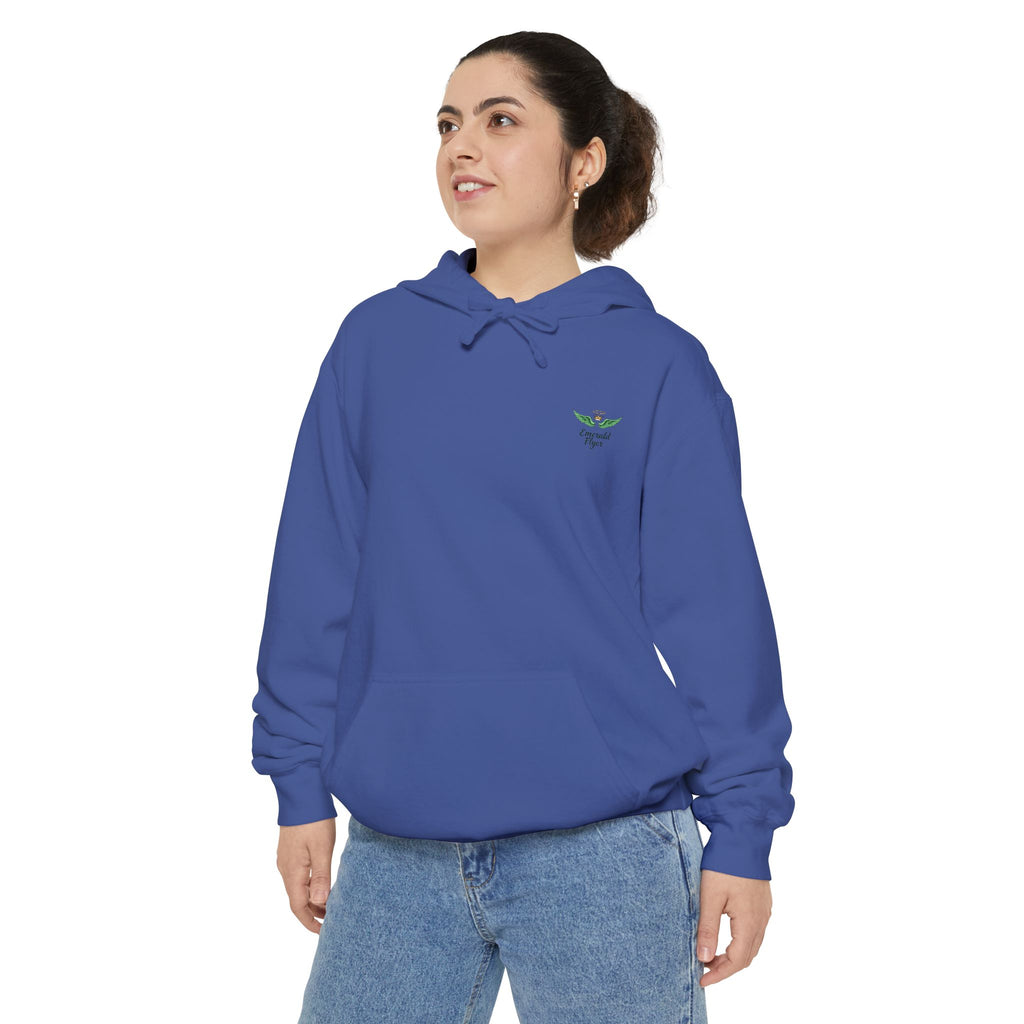 Emerald Flyer Hoodie Big Back Embroidered