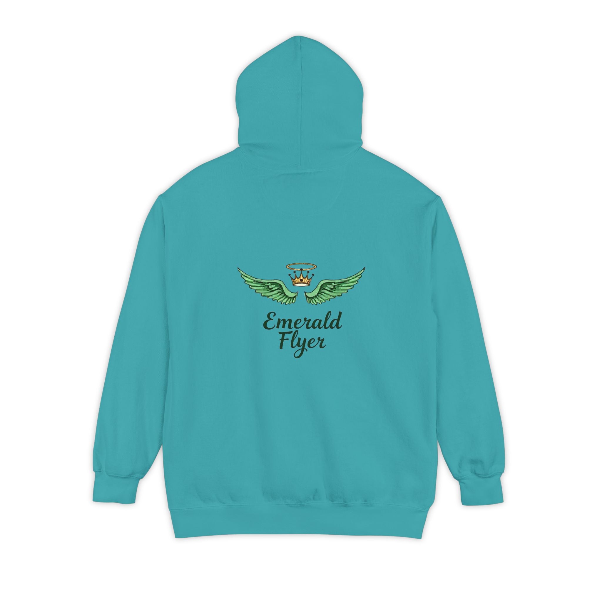 Emerald Flyer Hoodie big embroidered unisex