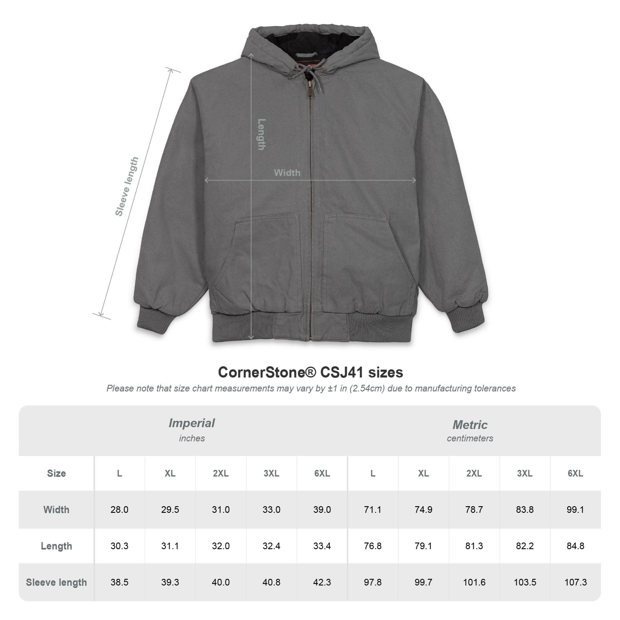 Emerald Flyer Hooded Work Jacket