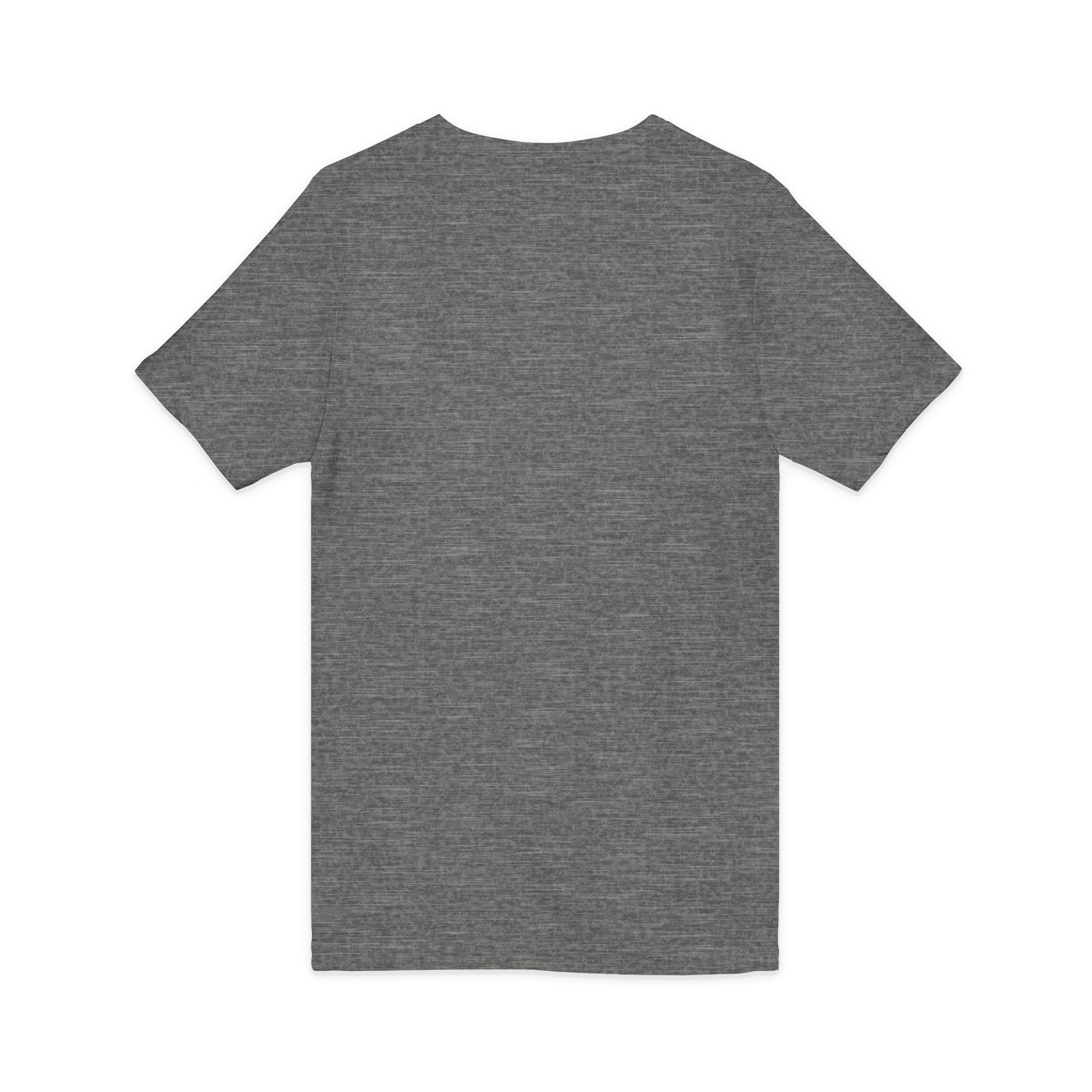 Minimal 'Grow Wild' V-Neck Tee — Small Leaf Chest Graphic, Eco Casual Shirt
