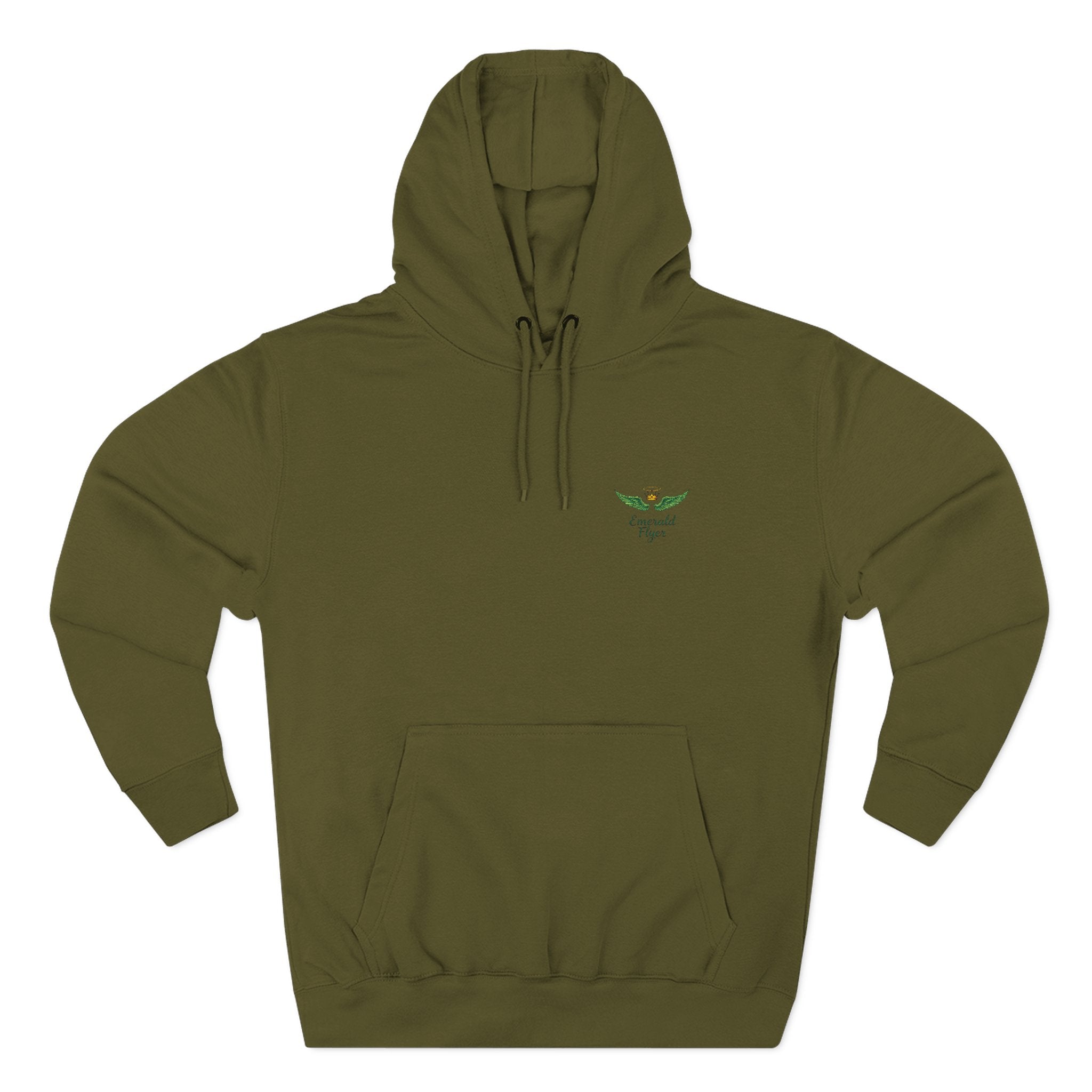 Emerald Flyer Logo Hoodie