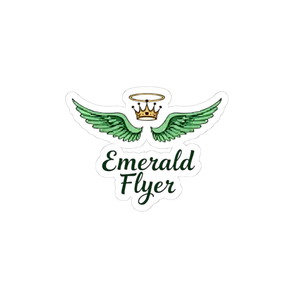 Emerald Flyer Kiss-Cut Sticker
