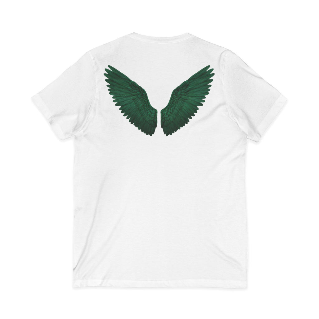 Emerald Flyer V‑Neck Wings