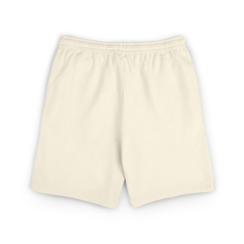 Emerald Flyer Fleece Sweat Shorts — Lightweight Garment-Dyed Lounge Shorts