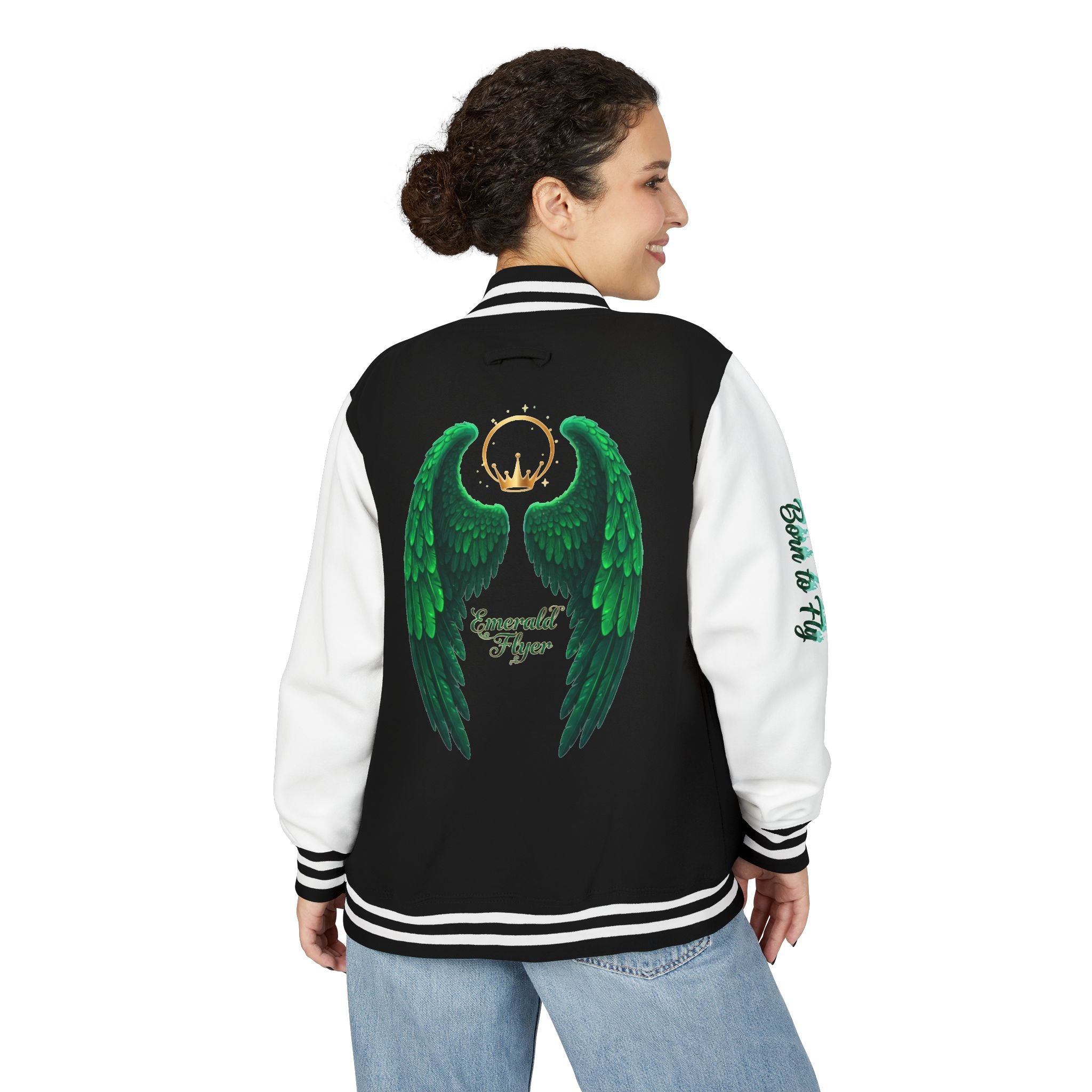 Emerald Flyer Varsity Jacket