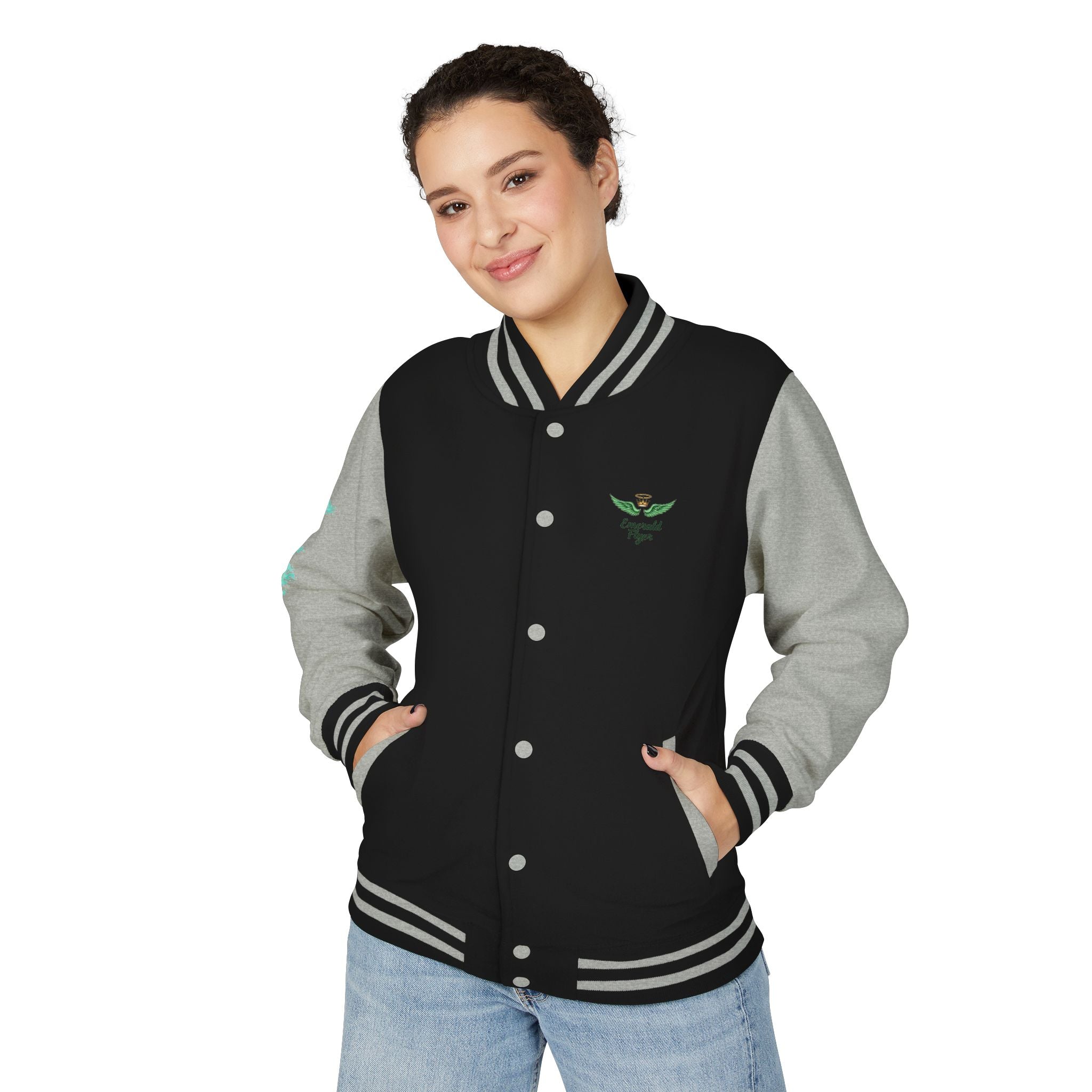 Emerald Flyer Varsity Jacket