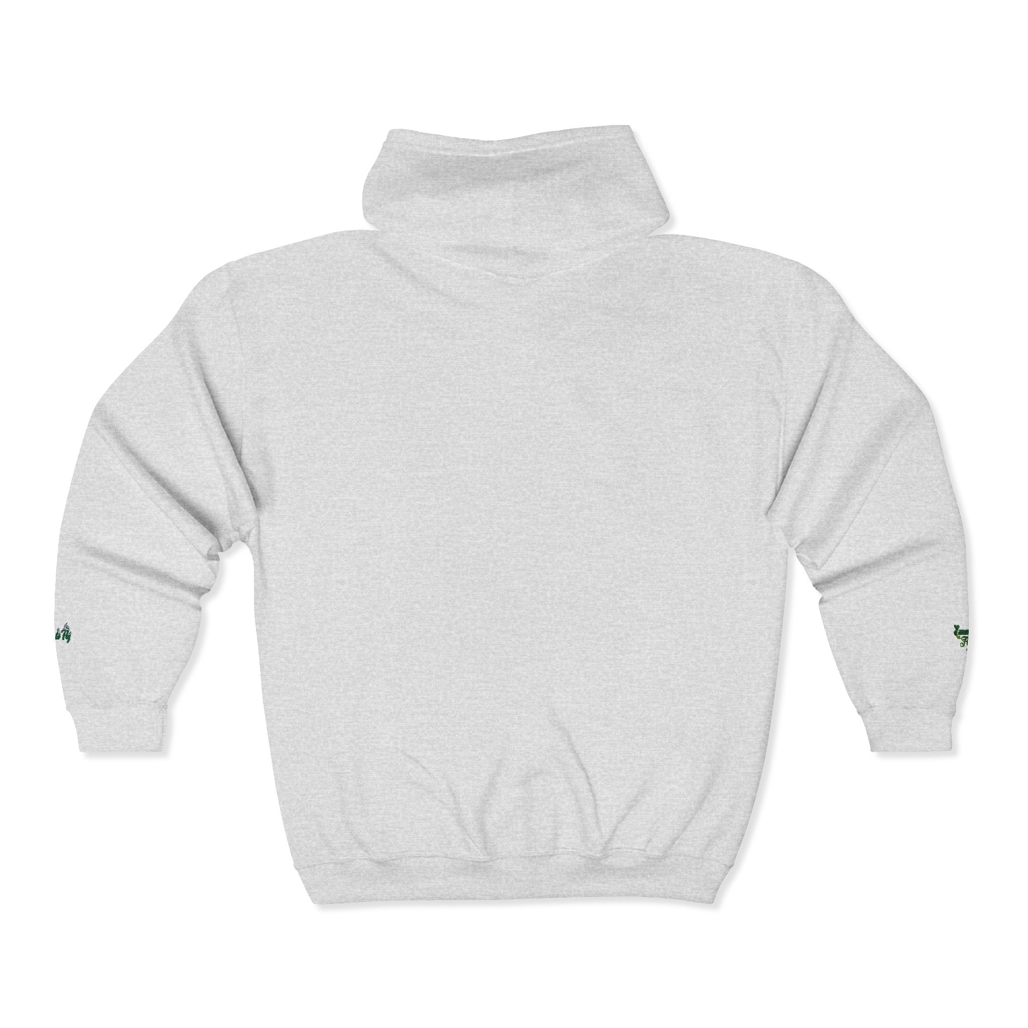 Emerald Flyer Zip Lux Cuff Emblem Sweatshirt