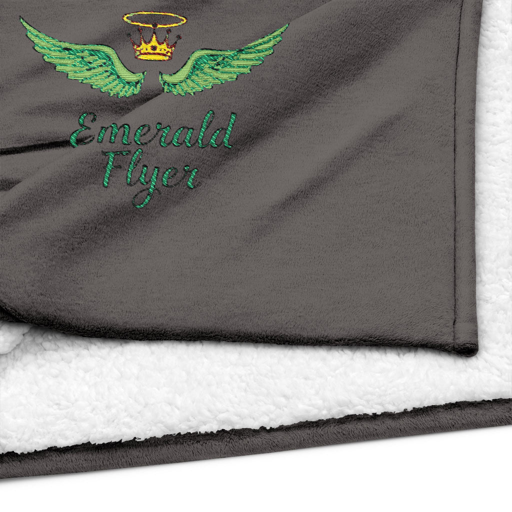 Premium Sherpa Blanket (Embroidery)