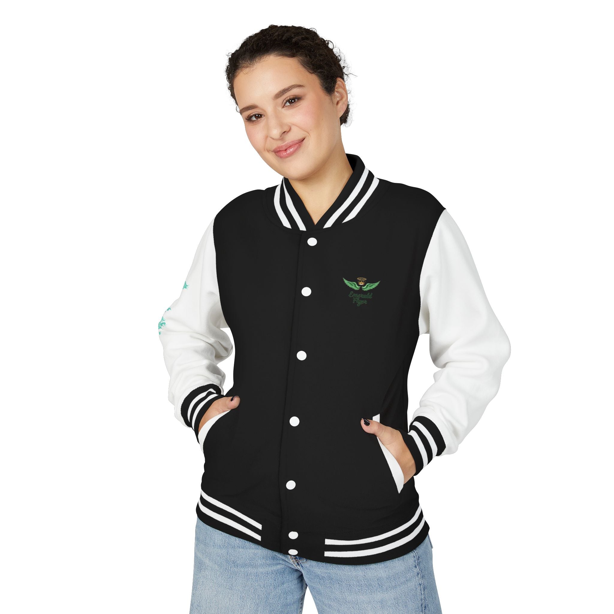 Emerald Flyer Varsity Jacket