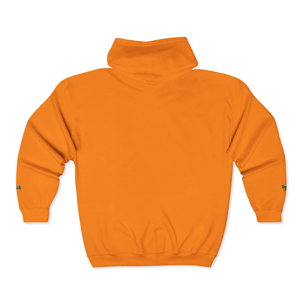 Emerald Flyer Zip Lux Cuff Emblem Sweatshirt