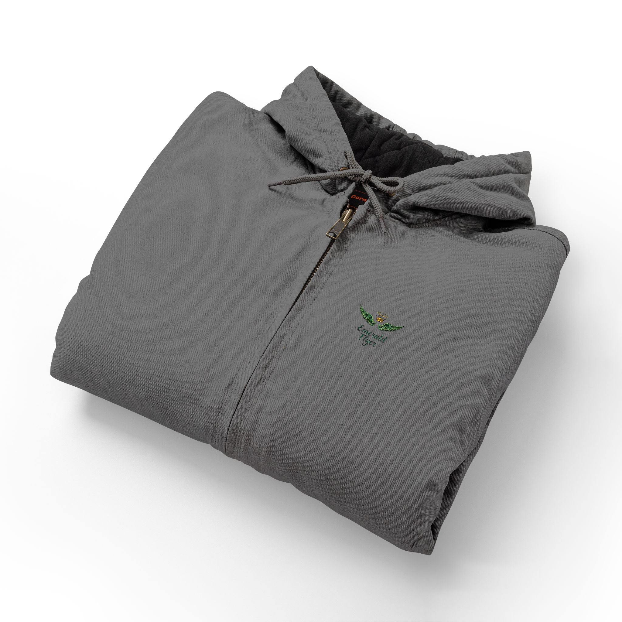 Emerald Flyer Hooded Work Jacket