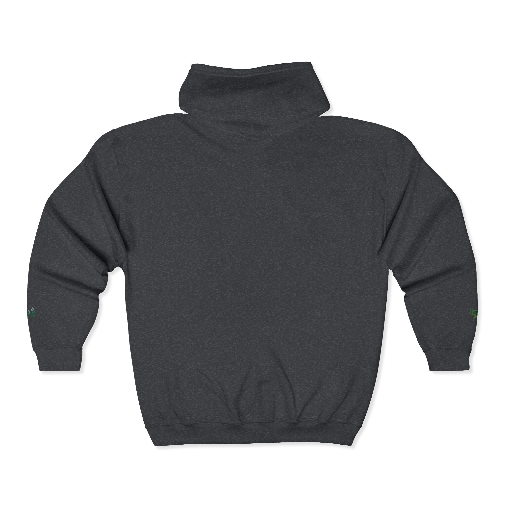 Emerald Flyer Zip Lux Cuff Emblem Sweatshirt
