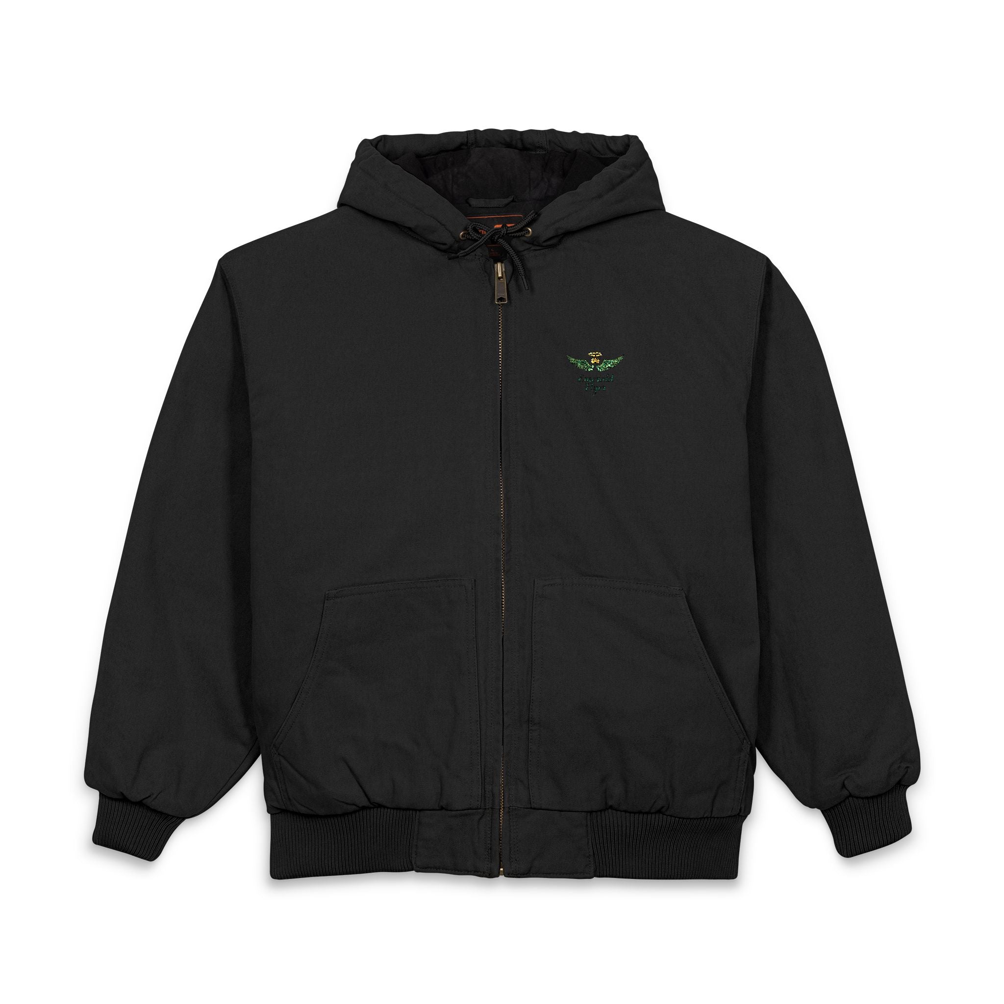 Emerald Flyer Hooded Work Jacket