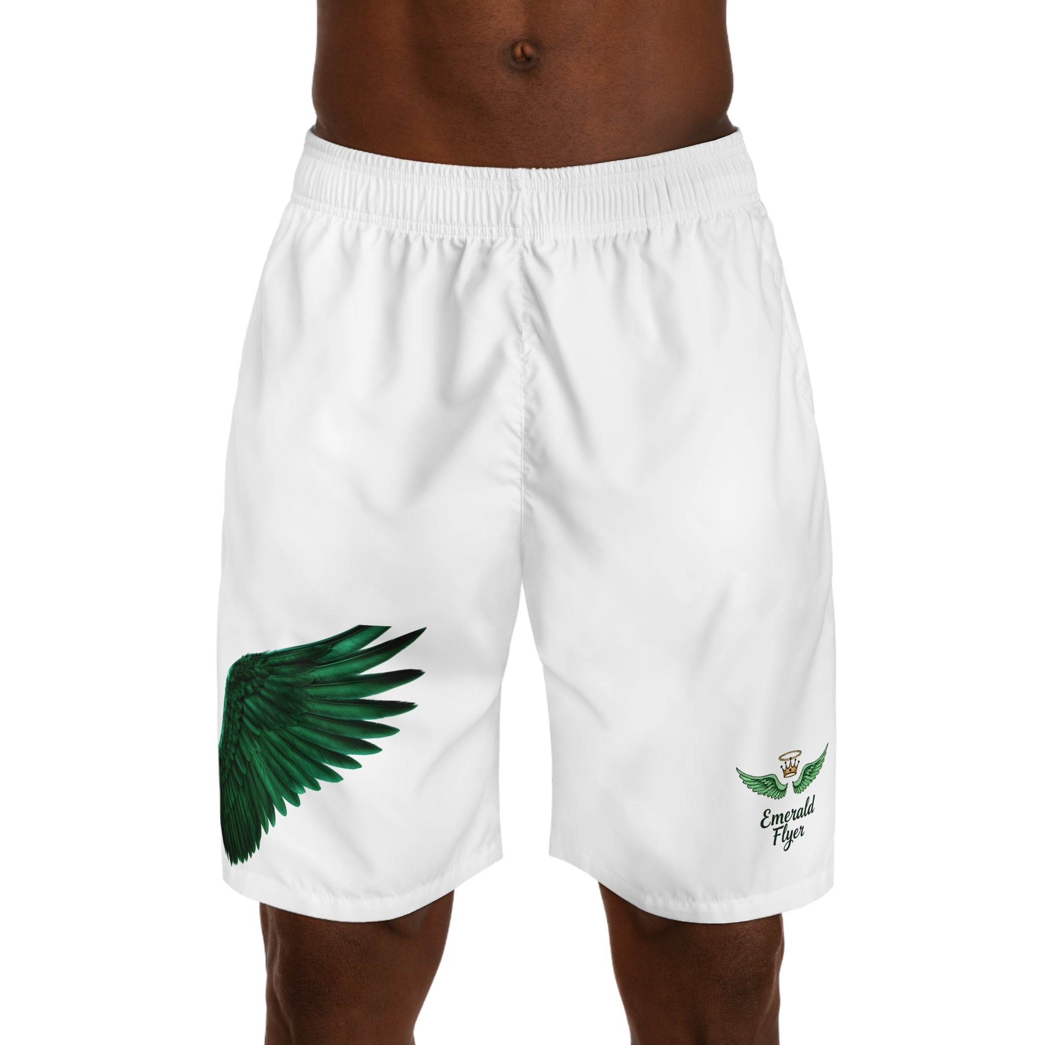 Emerald Wings Men's Jogger Shorts