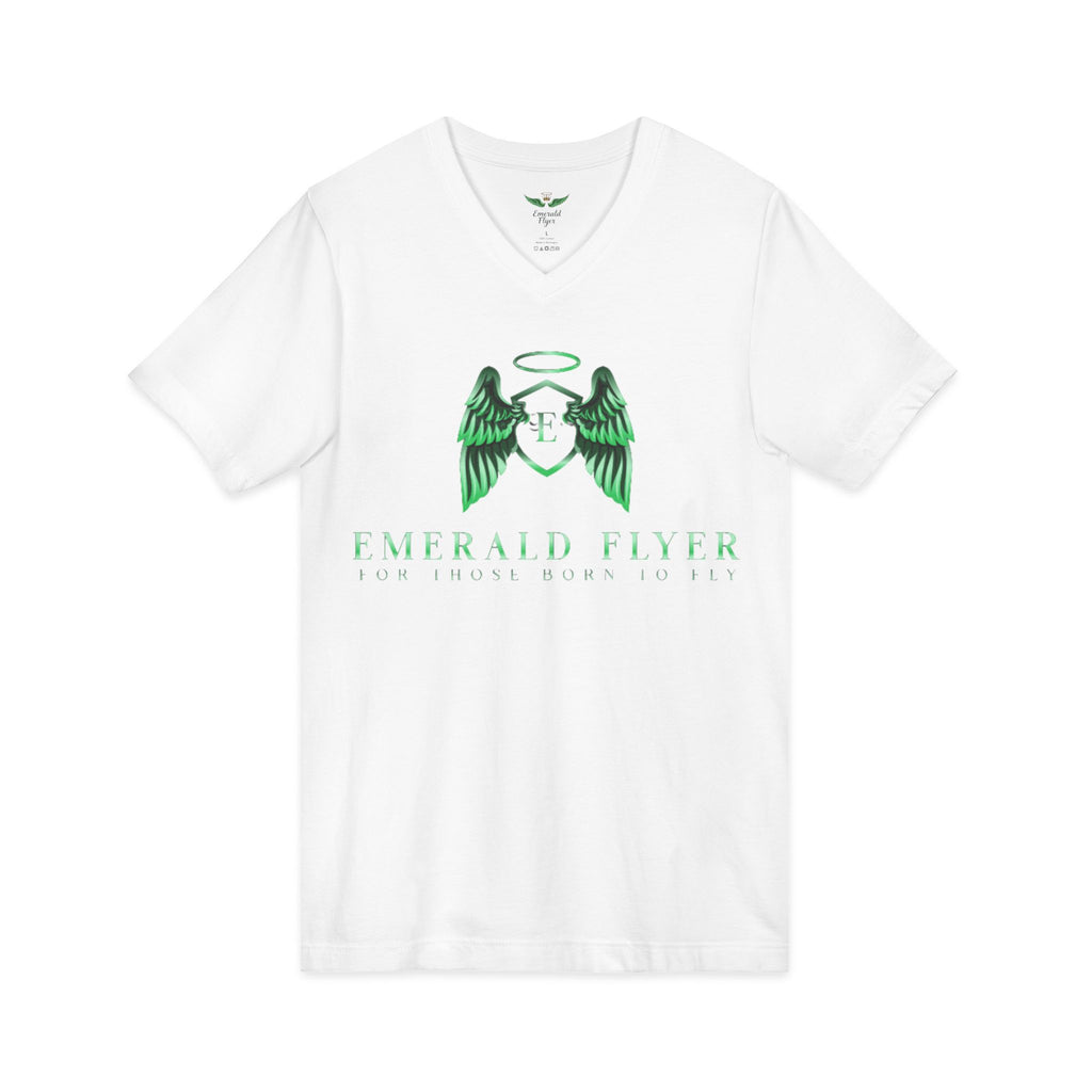 Emerald Flyer V‑Neck Wings