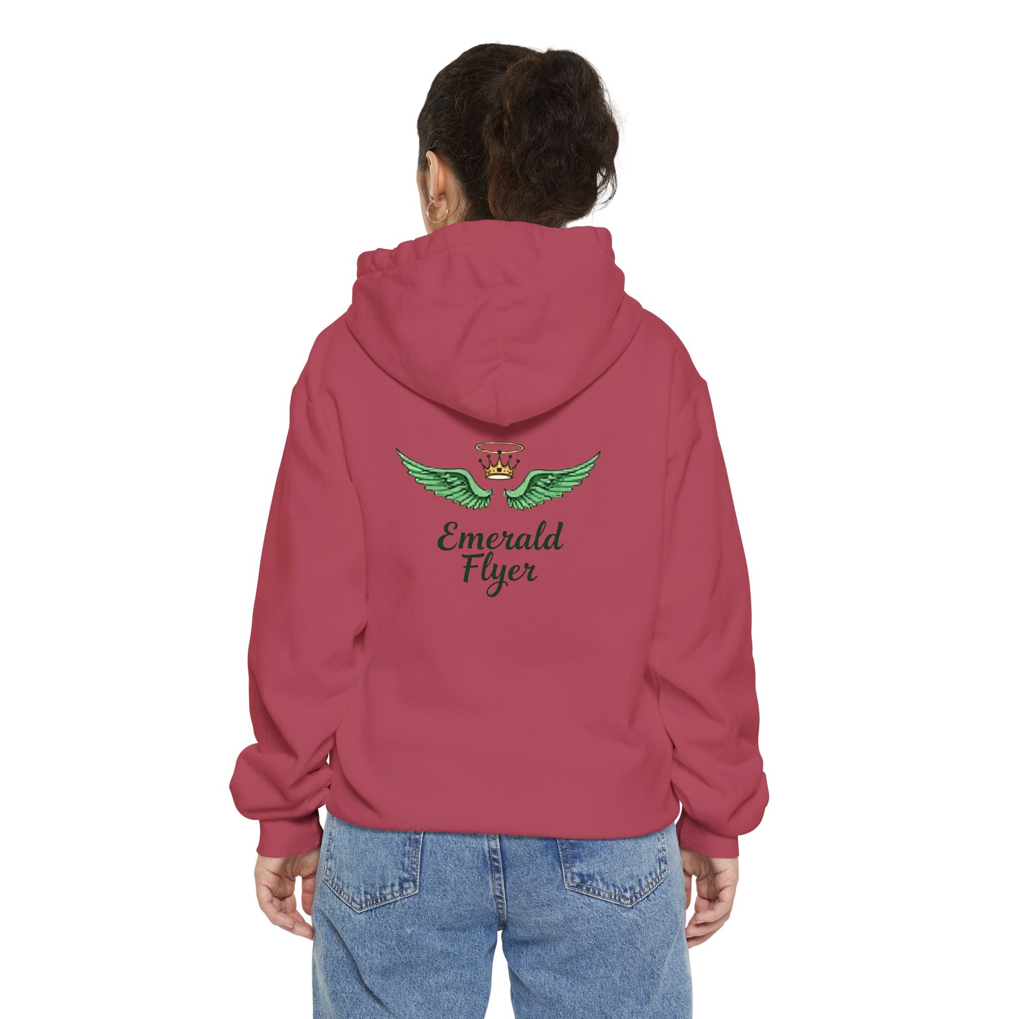 Emerald Flyer Hoodie Big Back Embroidered