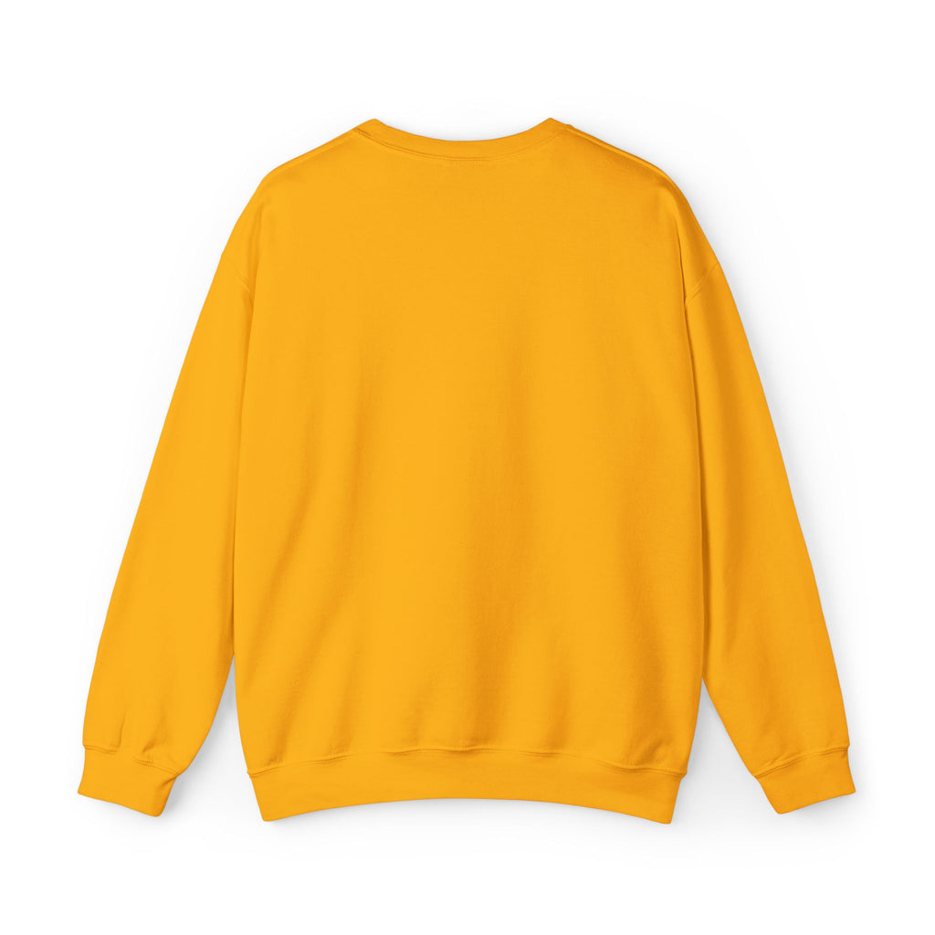 White Crewneck Sweatshirt with Tiny Green Plant Embroidery – “Plant Babe” Minimal Floral Design