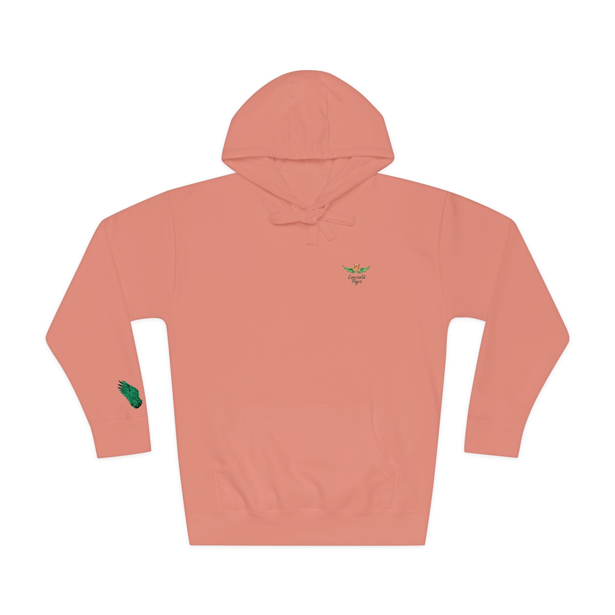Emerald Flyer Sleeve Hoodie