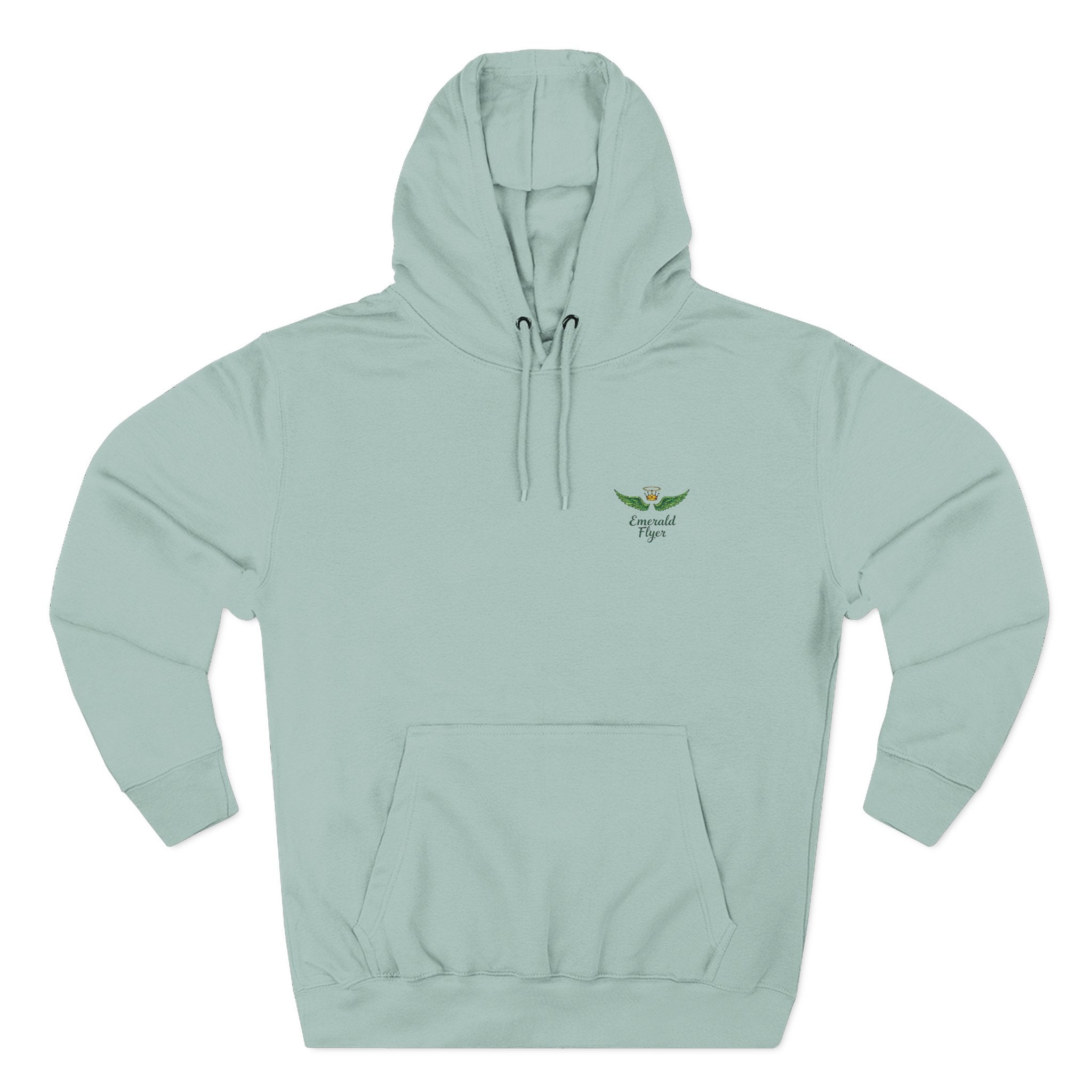 Emerald Flyer Logo Hoodie