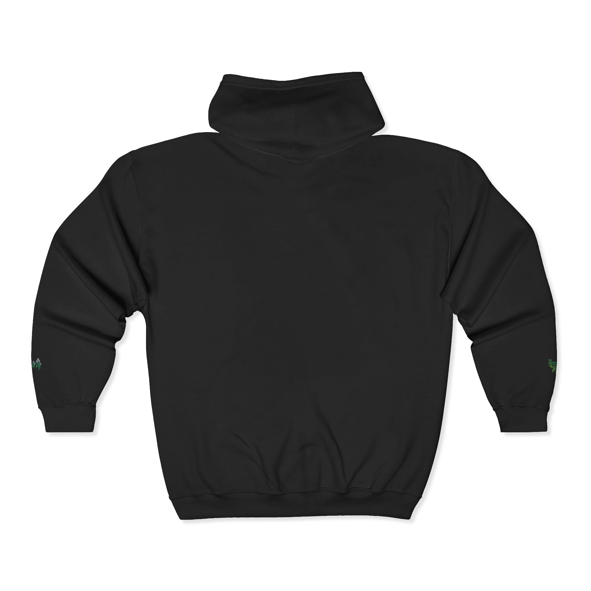 Emerald Flyer Zip Lux Cuff Emblem Sweatshirt