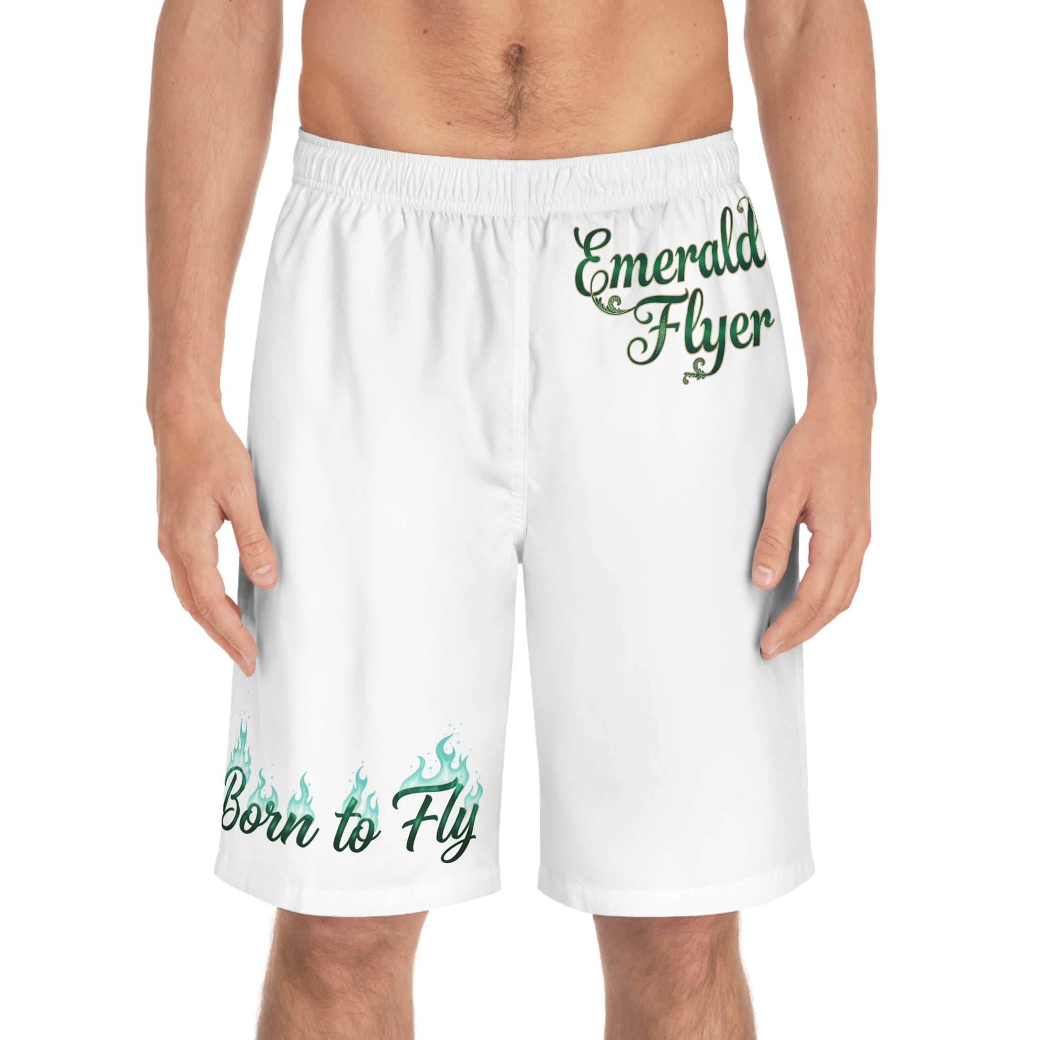 Emerald Flyer Board Shorts Wings