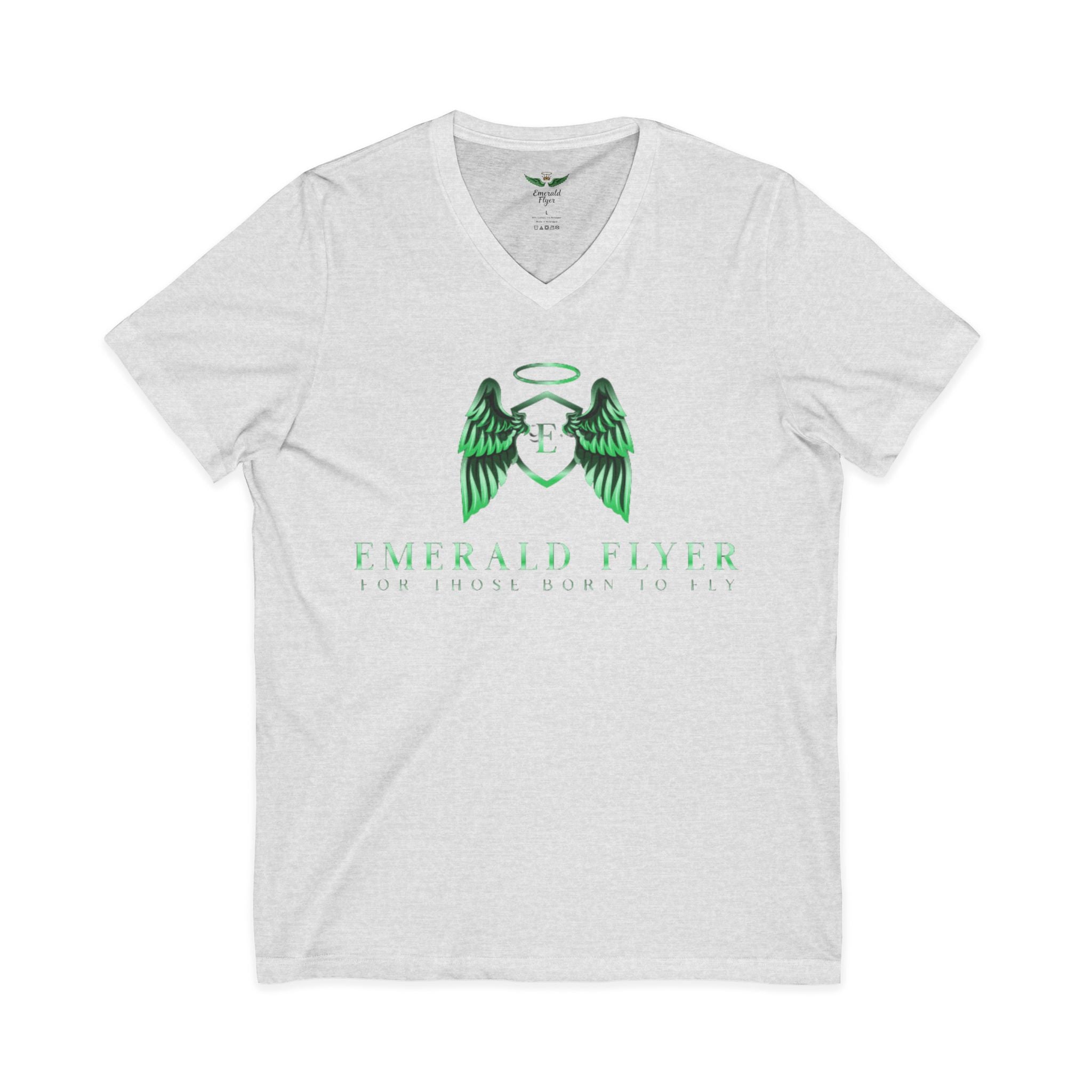 Emerald Flyer V‑Neck Wings