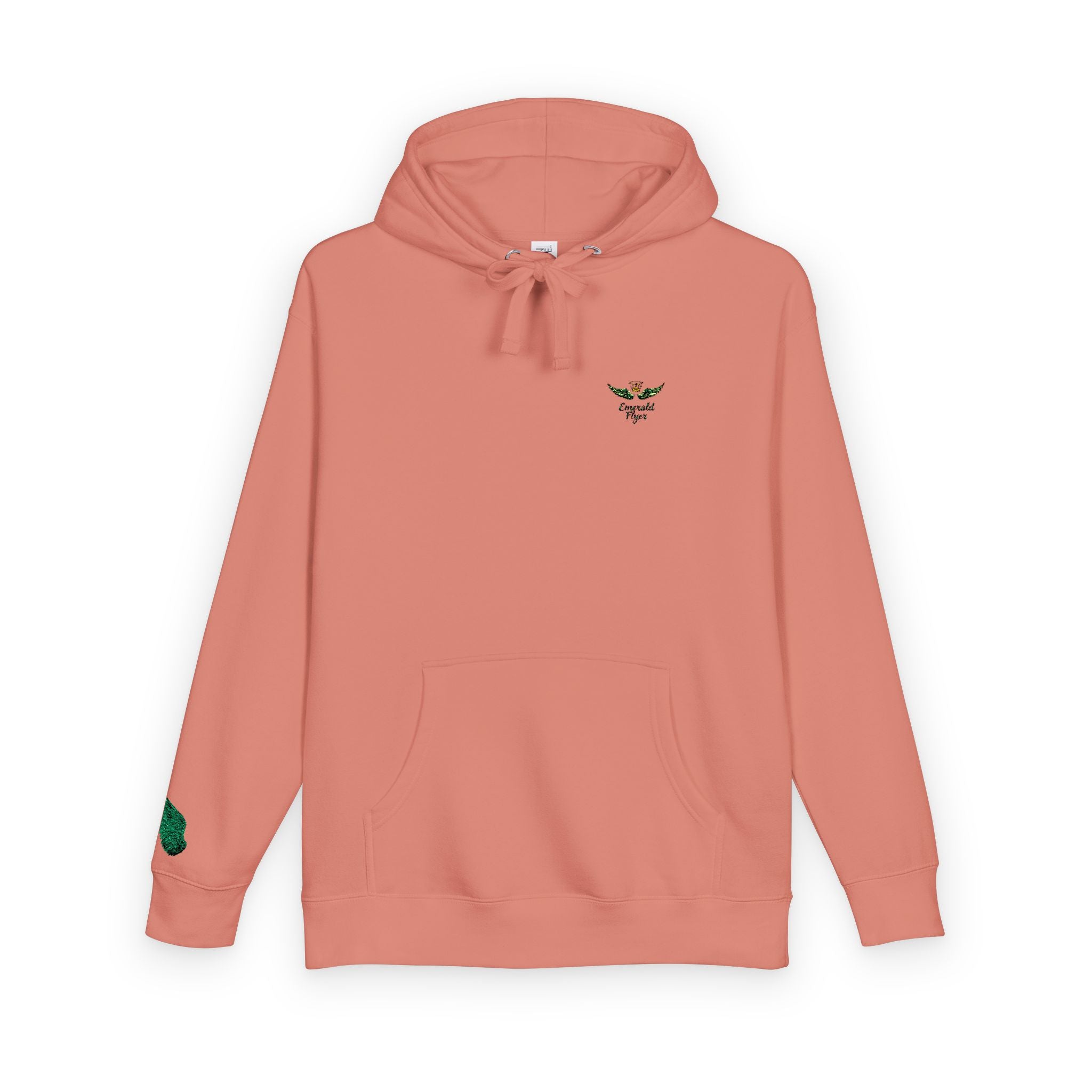 Emerald Flyer Sleeve Hoodie