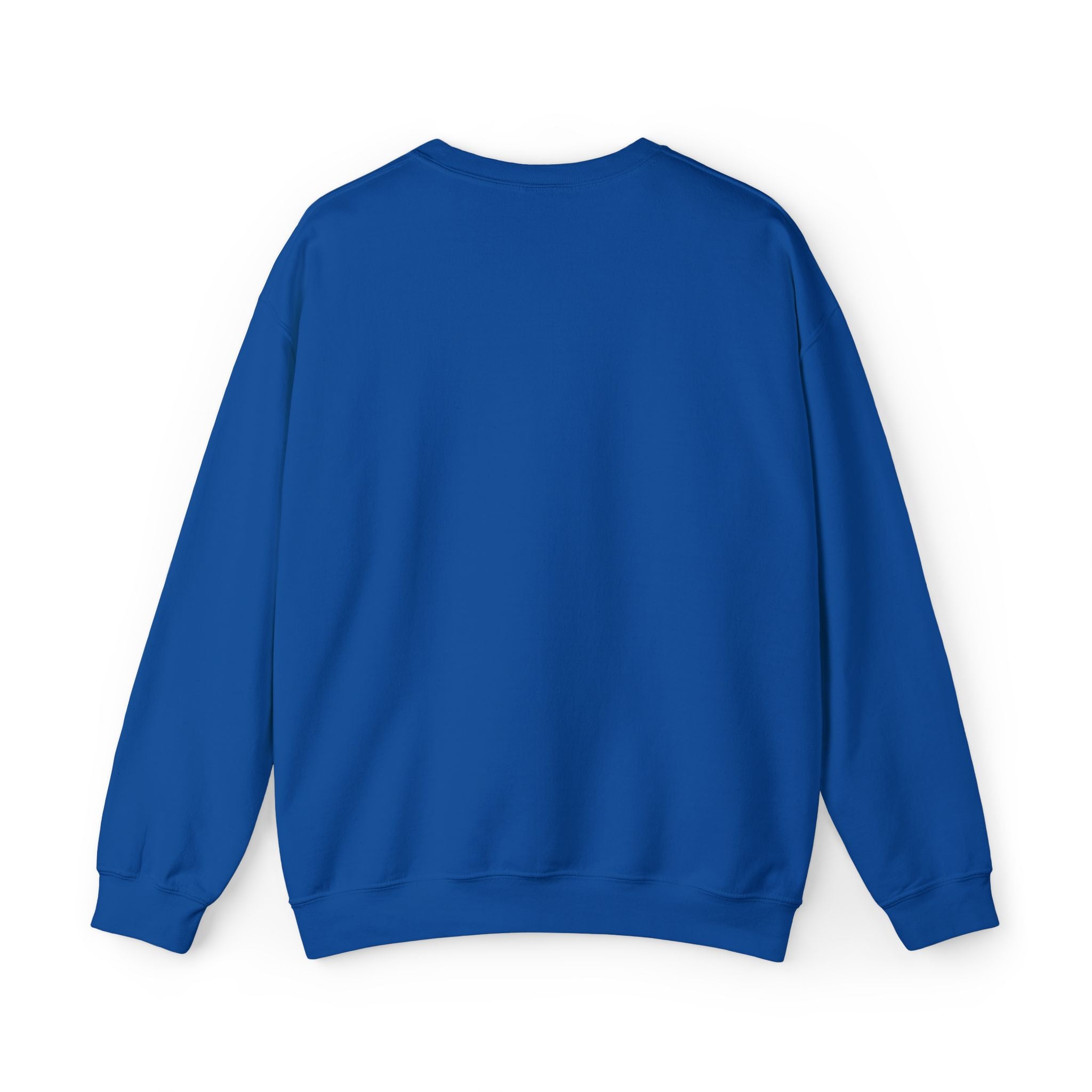 White Crewneck Sweatshirt with Tiny Green Plant Embroidery – “Plant Babe” Minimal Floral Design